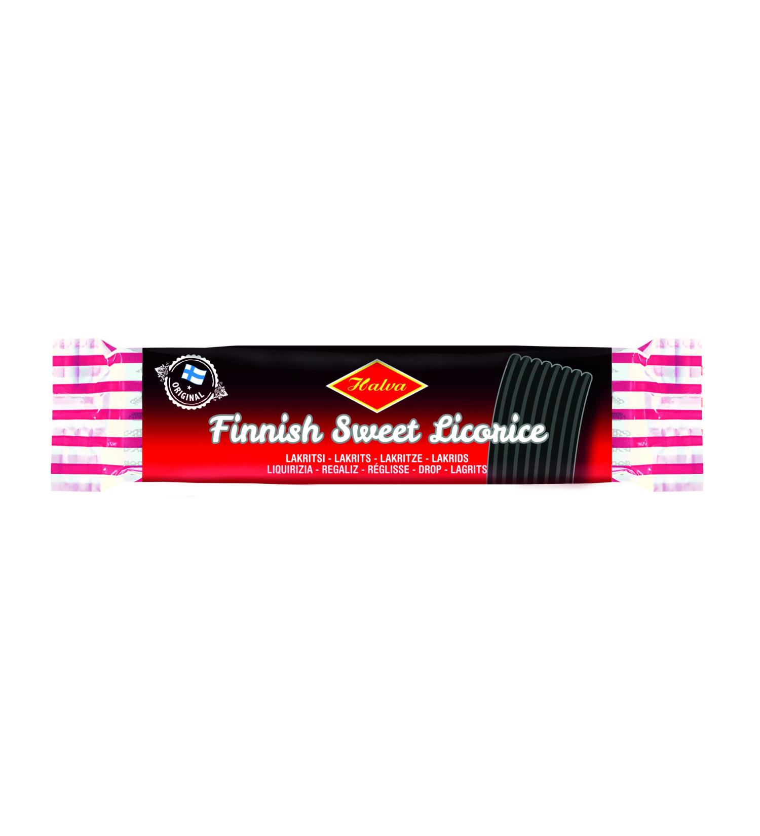 Halva Sweet Licorice Bar 60g x 42