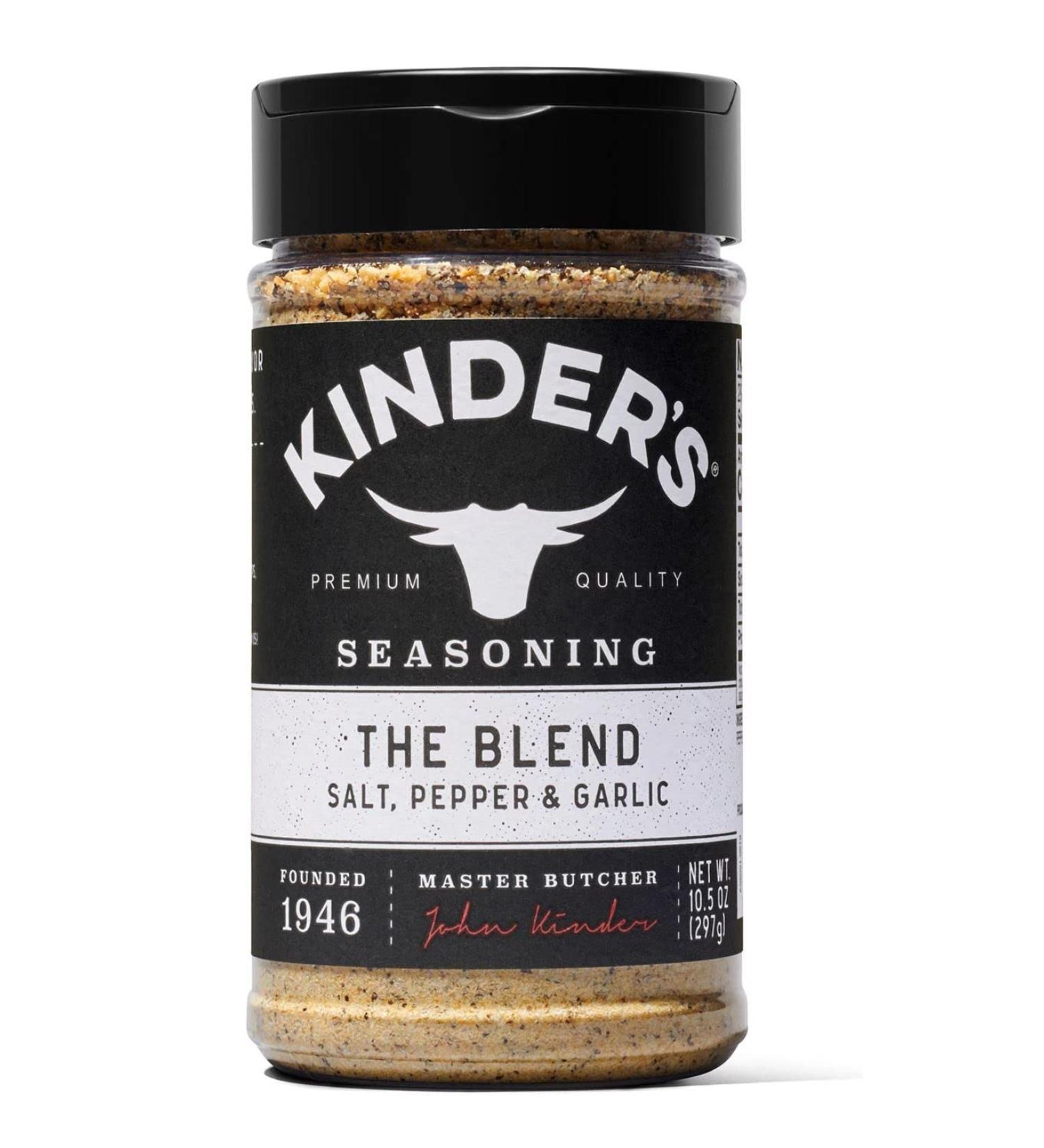 Kinder's The Blend Seasoning Salt Pepper and Garlic 10.5 oz - Premium Spice Mix - Buy Online on GoSupps.com