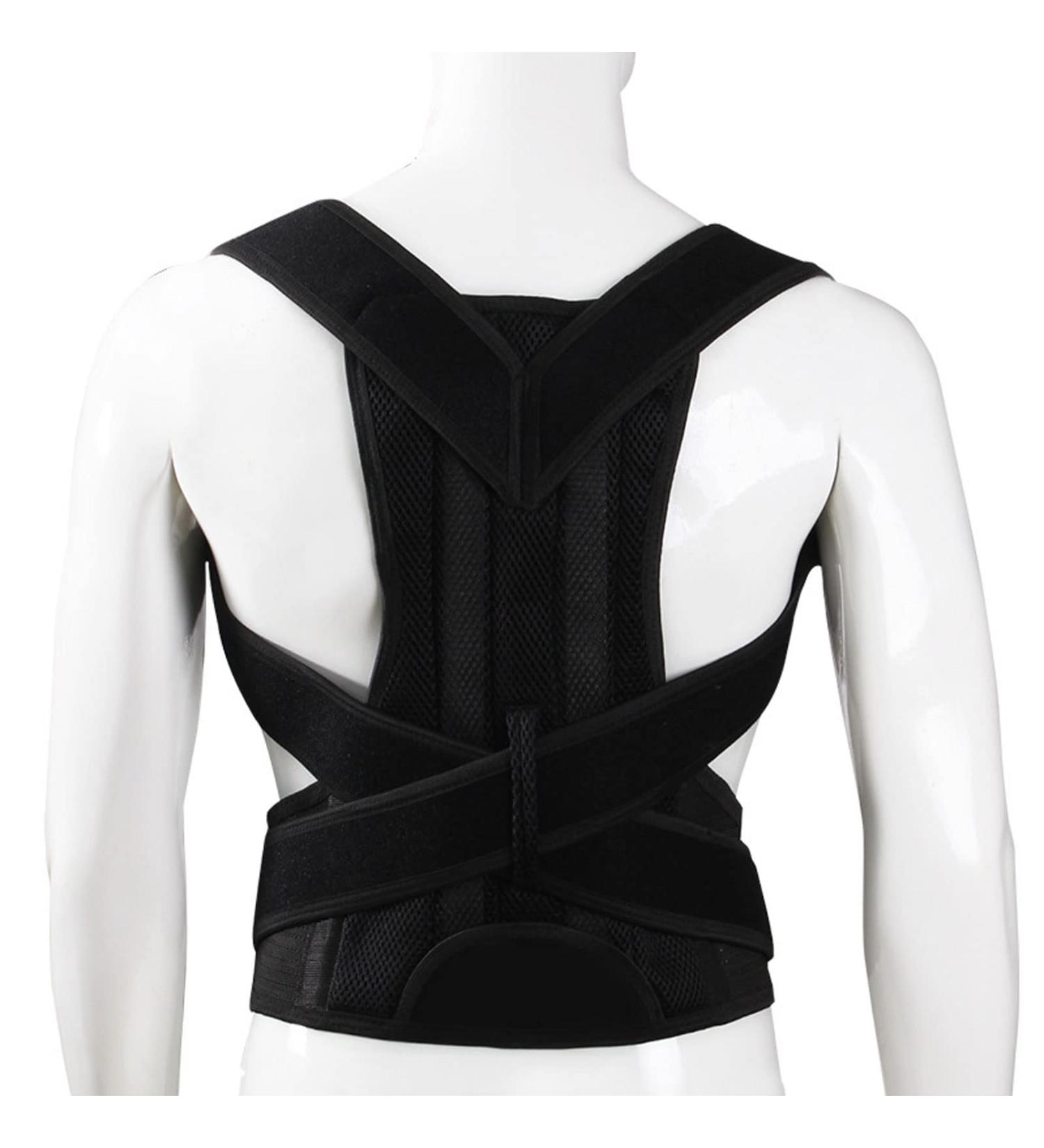 Posture Corrector Back Brace For Men And Women Fully Back Support Adjustable Straightener For Spine Support Neck Shoulder Clavicle And Back Pain Relief Corrector (Size : XXL) - Buy Online on GoSupps.com