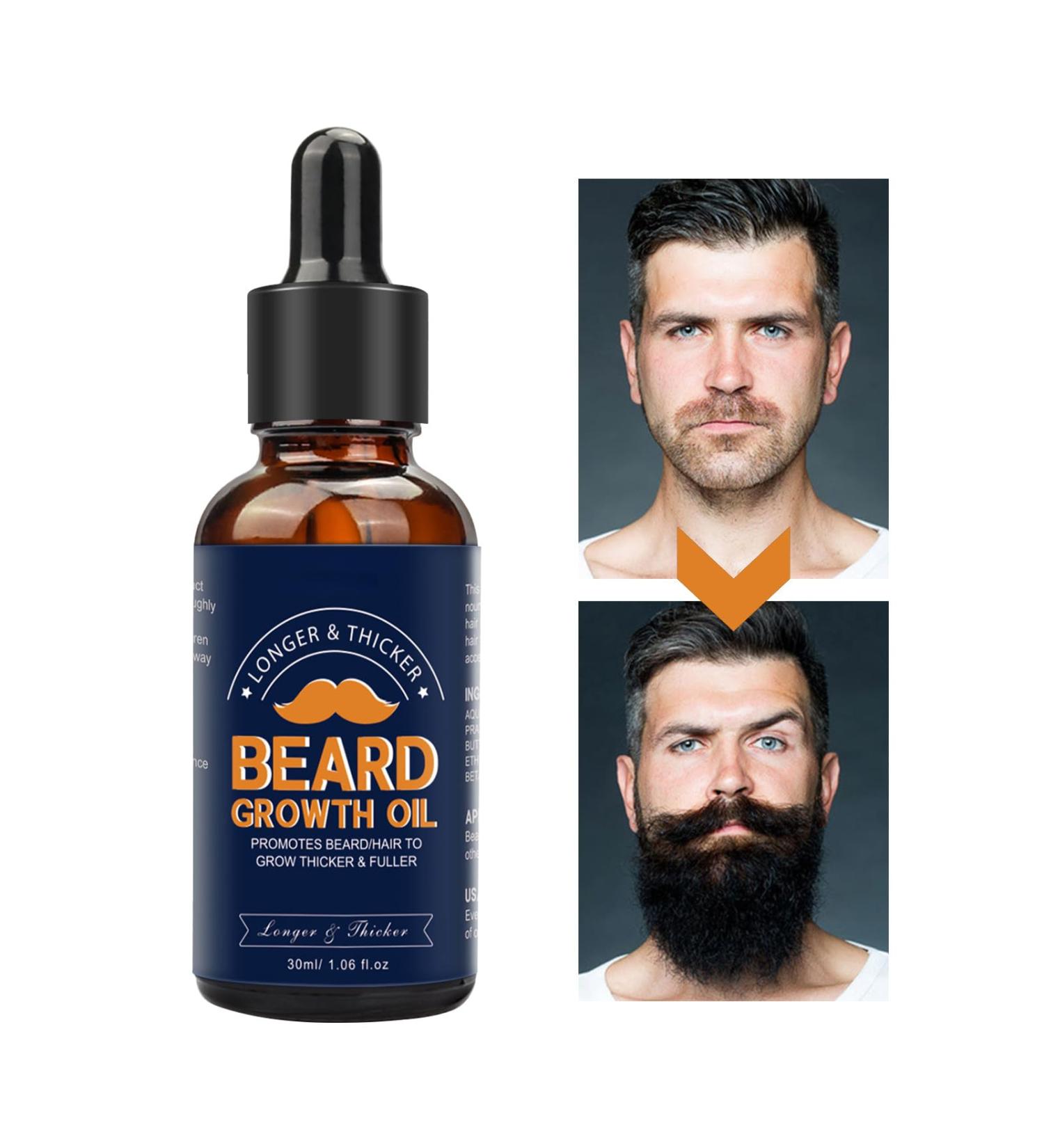  tongfeng Beard Oil | 30ml Nourishing Beard Care Natural Repairing Growth Oil | Beard strengthening products to nourish chest hair and improve Tongfeng - Buy Online on GoSupps.com