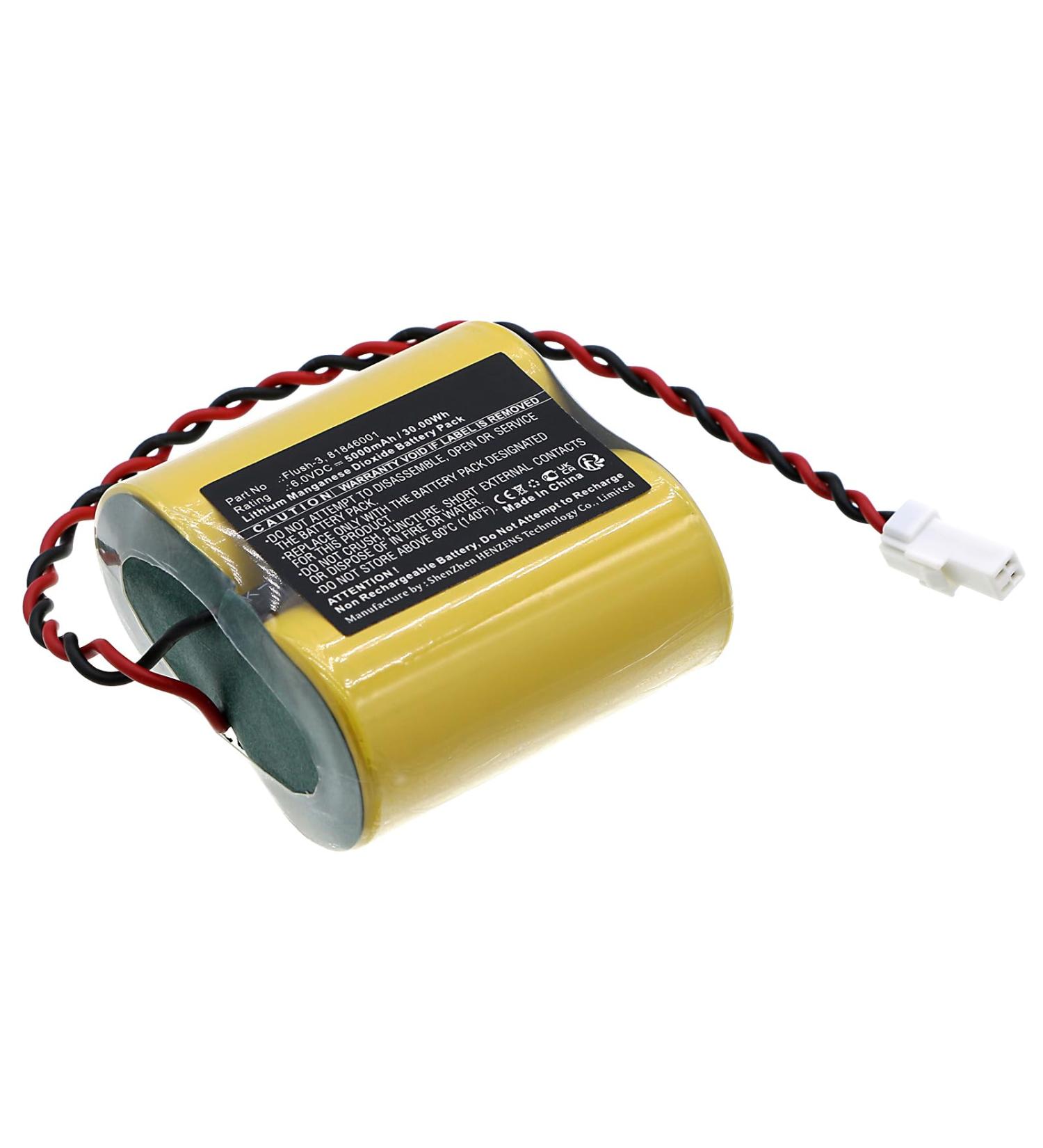 Synergy Digital Automatic Flusher Battery - 6V 5000mAh Replacement for Zurn P6900-GEN & 81846001 - Ultra High Capacity - Buy Online on GoSupps.com