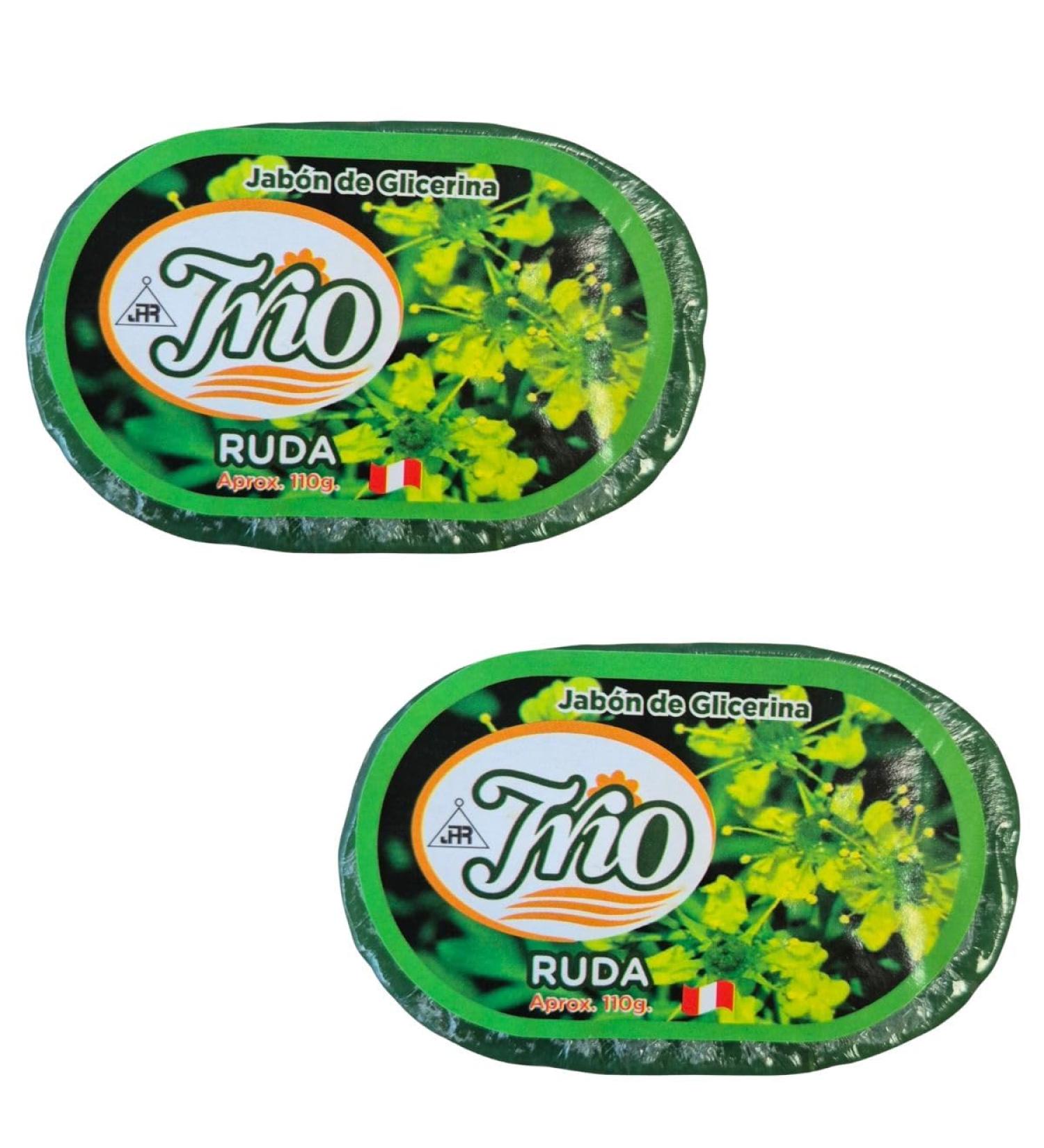  BOEMY Ruda Esoteric Soap 100g Pack of 2 - Protection and Positive Energy - Glycerin Based - Peruvian Origin - Buy Online on GoSupps.com