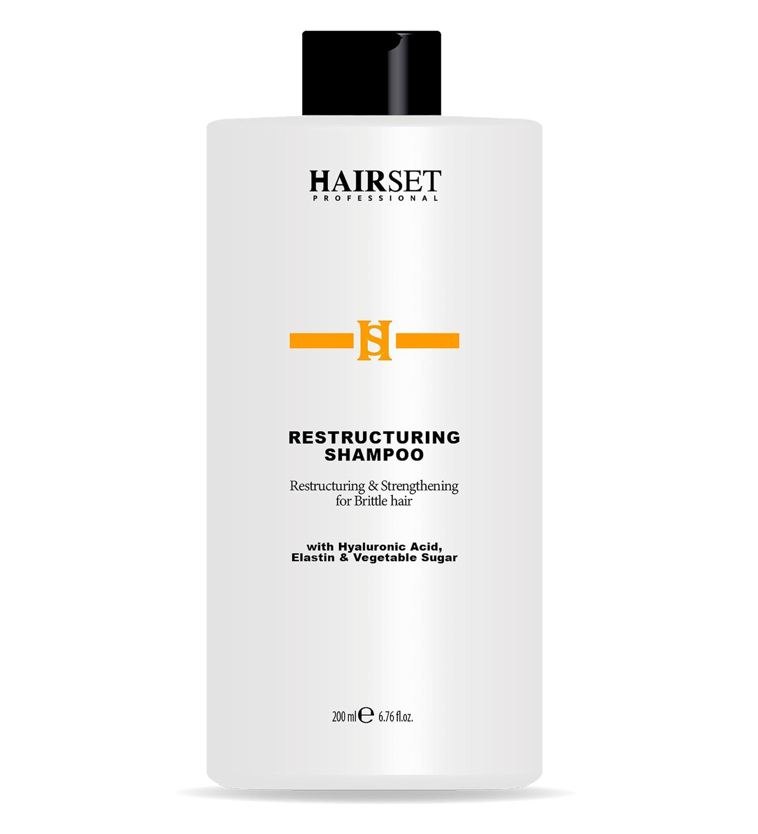 Hair Set Professional Hair Set Restructuring Shampoo 200 ml For damaged and damaged hair