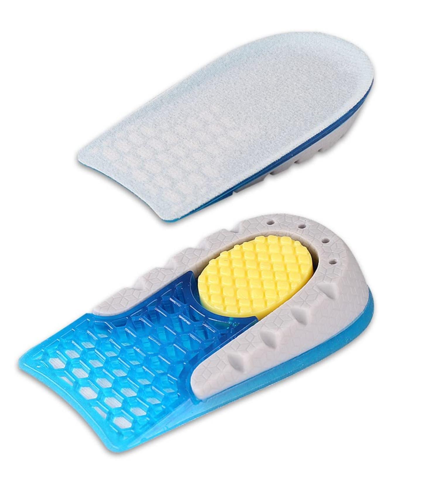 CSCDD Height Increase Insole - TPE Silicone Gel Lift Pads for Comfort | 1CM Height Booster Shoe Inserts - Buy Online on GoSupps.com