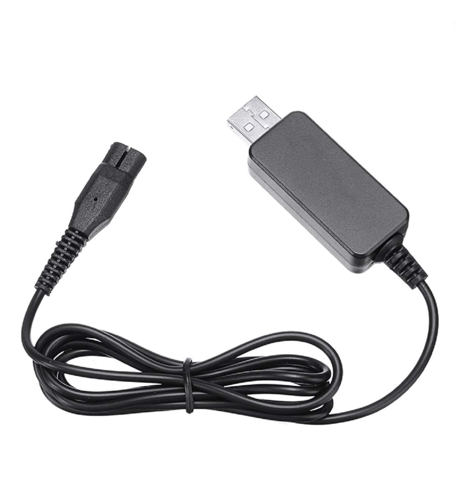 4.3V USB A00390 Charger Cable for Shaver Replacement Power Cord for Charger QG3340 A00390 RQ320 RQ328 RQ330 RQ331 RQ338 RQ350 QP2520/90/70/72 - Buy Online on GoSupps.com