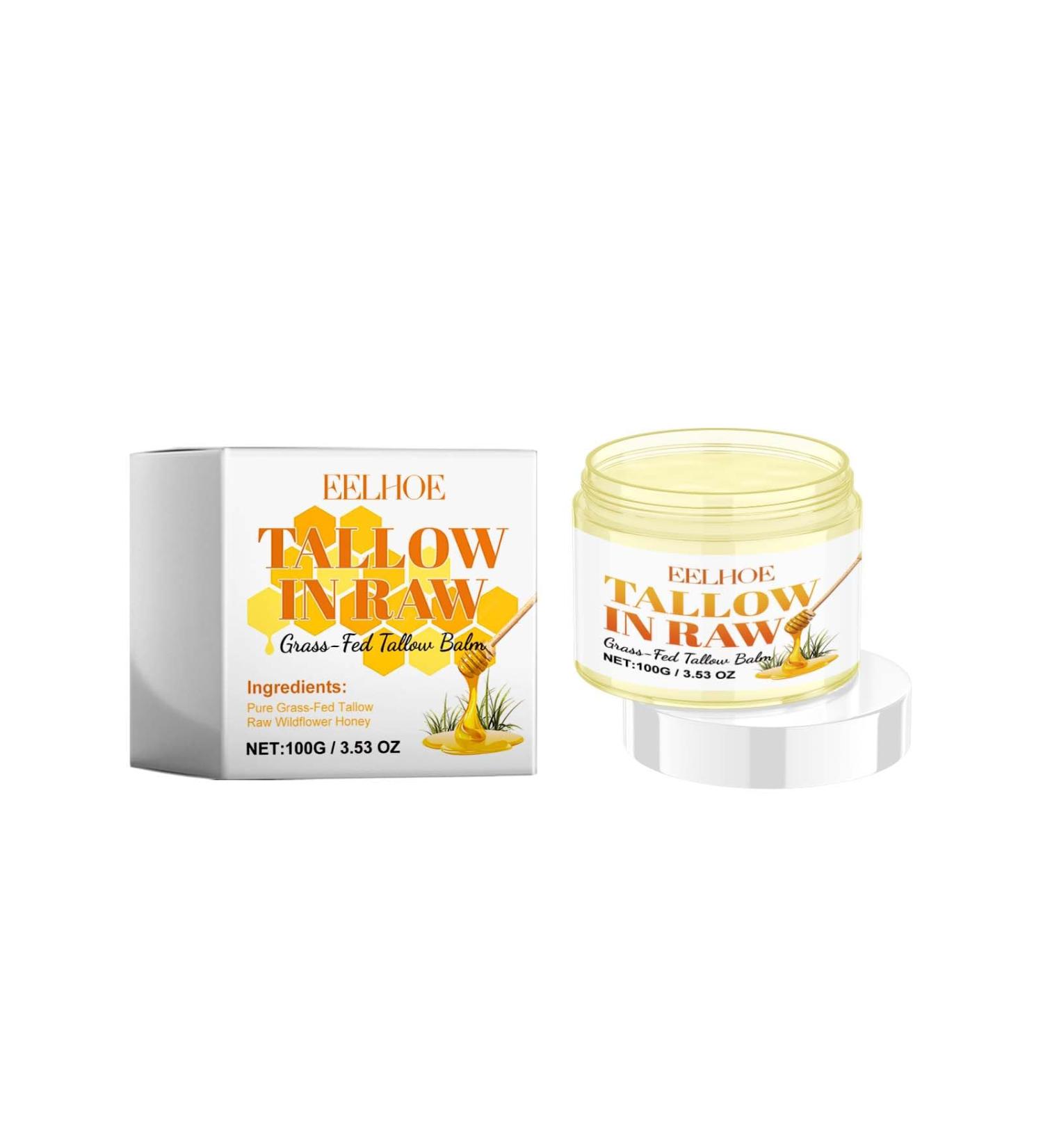 JOYVOIDX Deeply Hydrating Body Cream with Tallow Honey and Vitamin E Fast-Absorbing & Non-Greasy Formula Nourishes and Softens Skin All Skin Types 100g - Buy Online on GoSupps.com