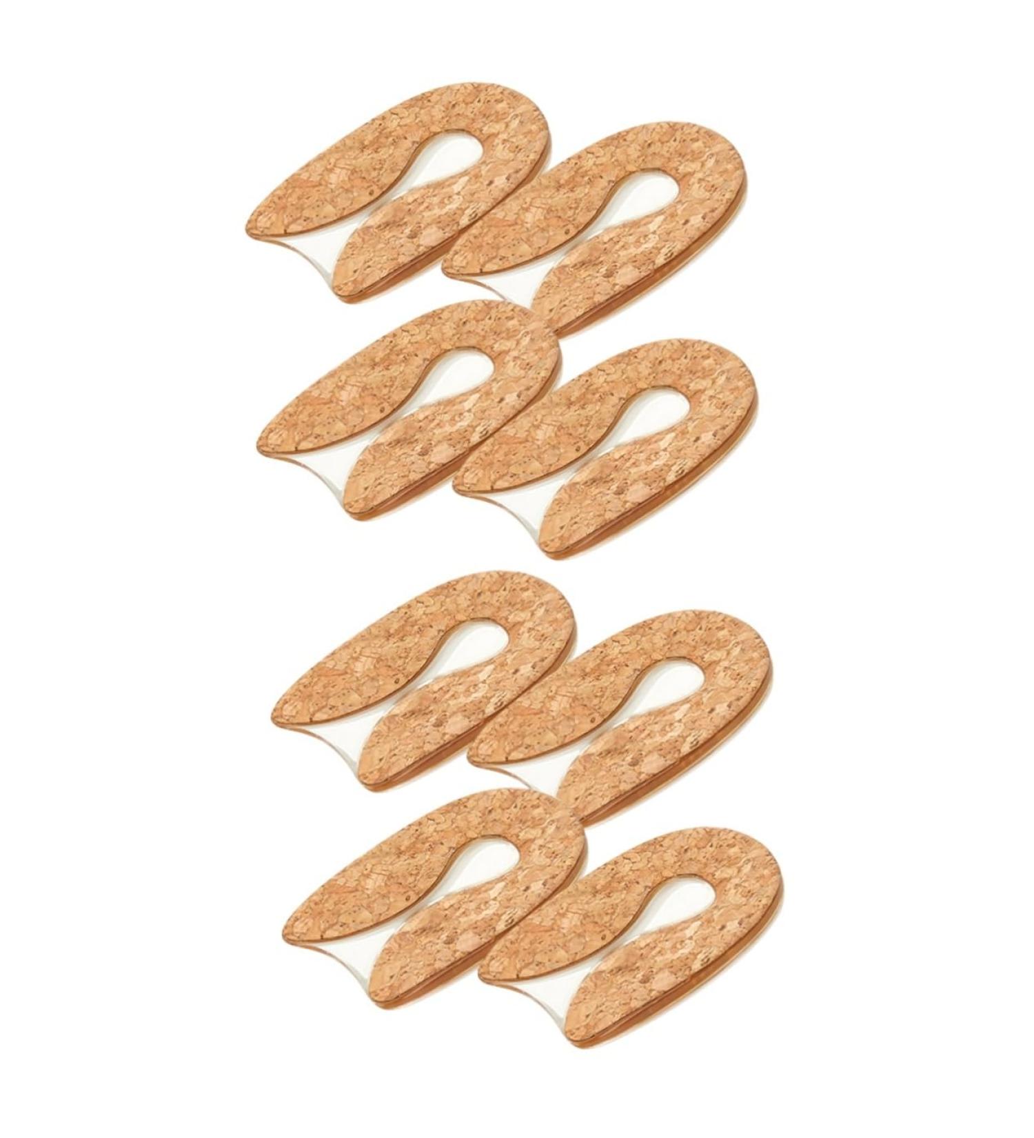 Buy Gatuida 4 Pairs Transparent Heel Pad Man Pu Insole - Ultimate Comfort & Support for All Footwear | International Shipping Available - Buy Online on GoSupps.com