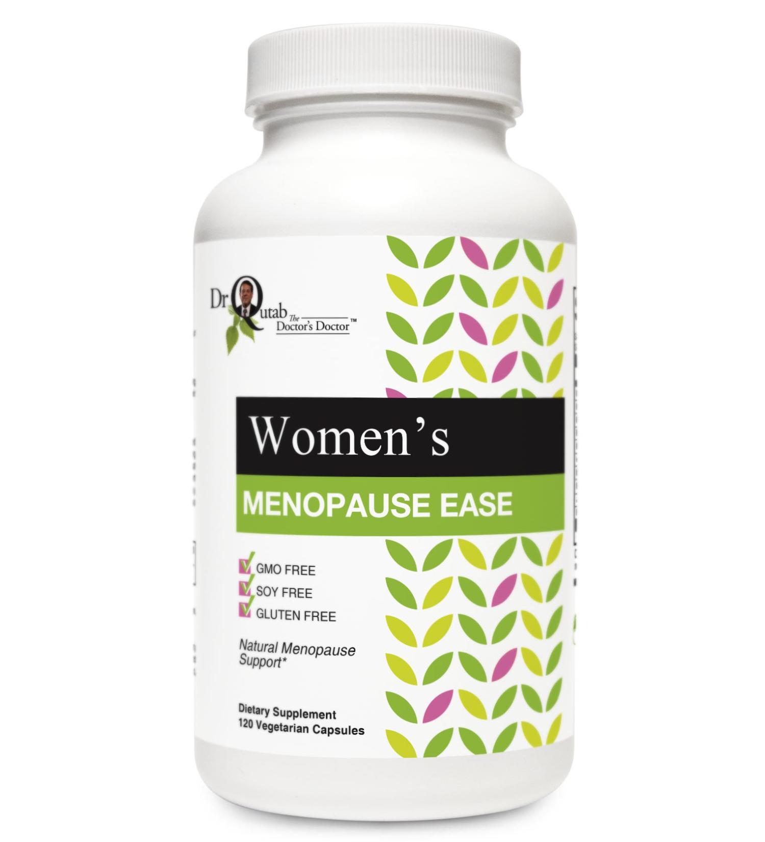 Dr. Qutab Menopause Ease: Natural Support for Women's Menopause Symptoms - Buy Online on GoSupps.com