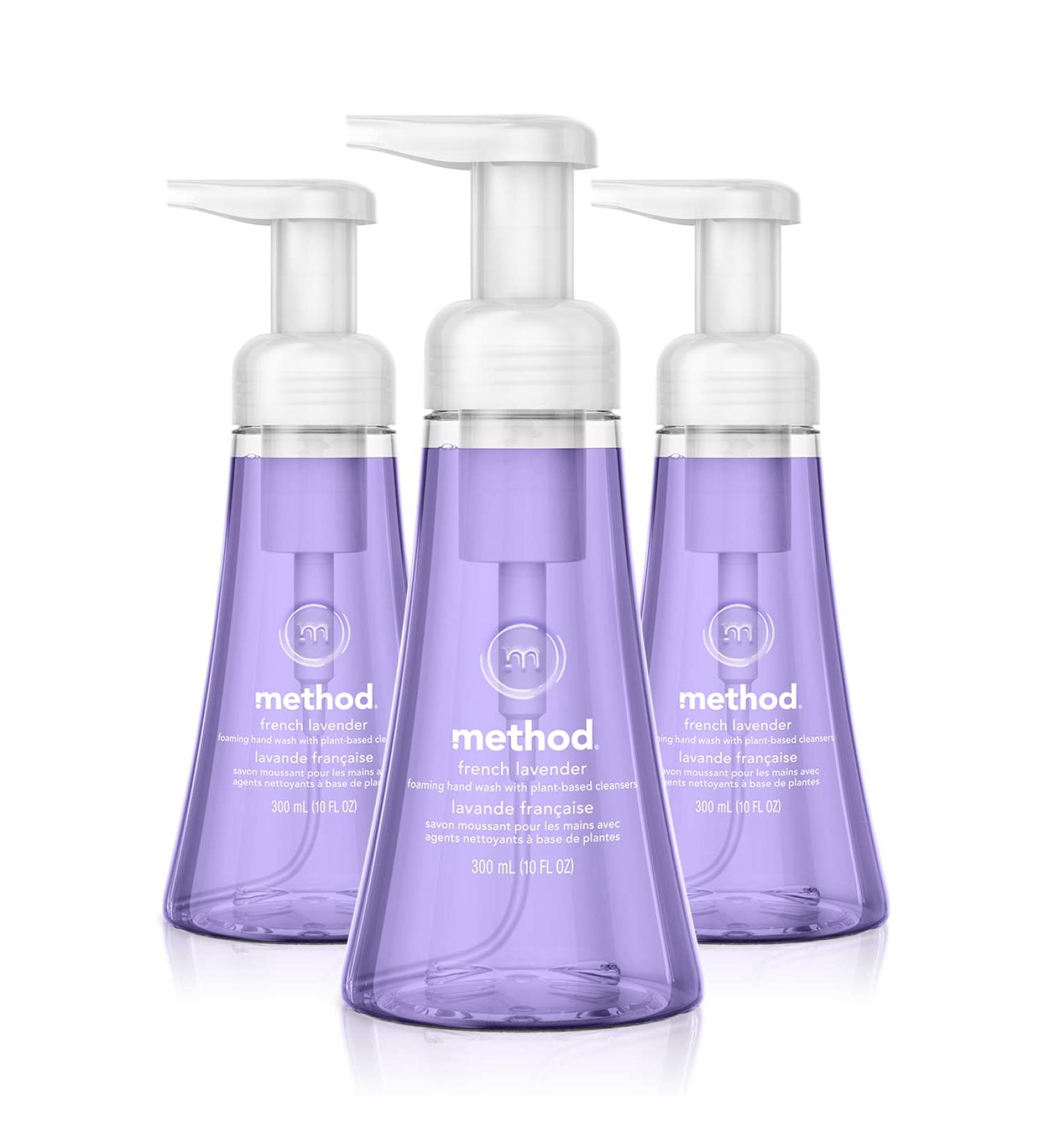 Method Foaming Hand Soap, French Lavender, 10 Ounce (Pack of 3) - Buy Online on GoSupps.com