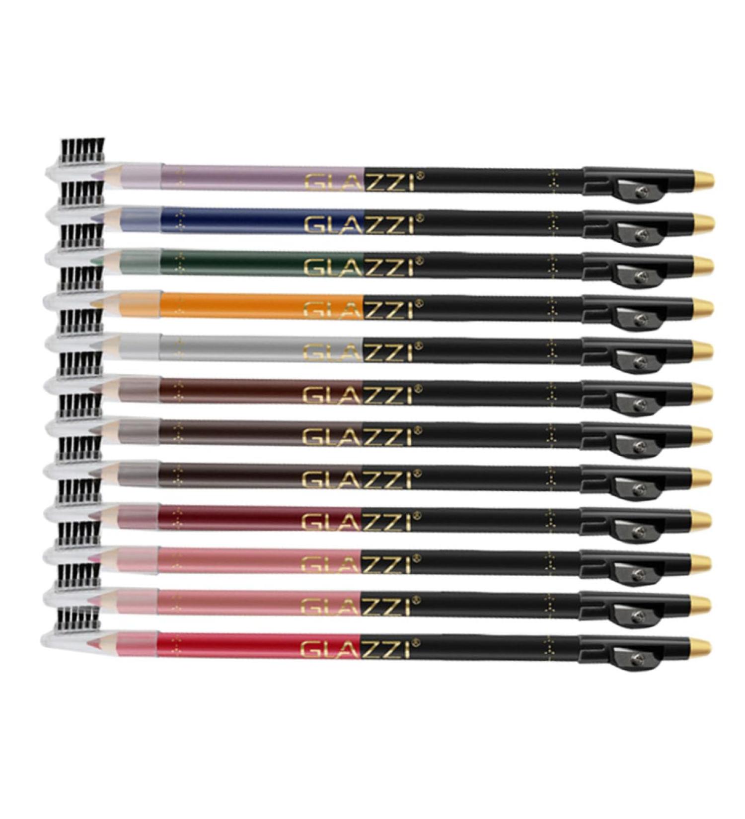 Mikinona 12pcs Lip Liner Eyeliner Waterproof Eyebrow Pencil Eyebrow Liner Plastic Makeup Pen Water Proof - Buy Online on GoSupps.com