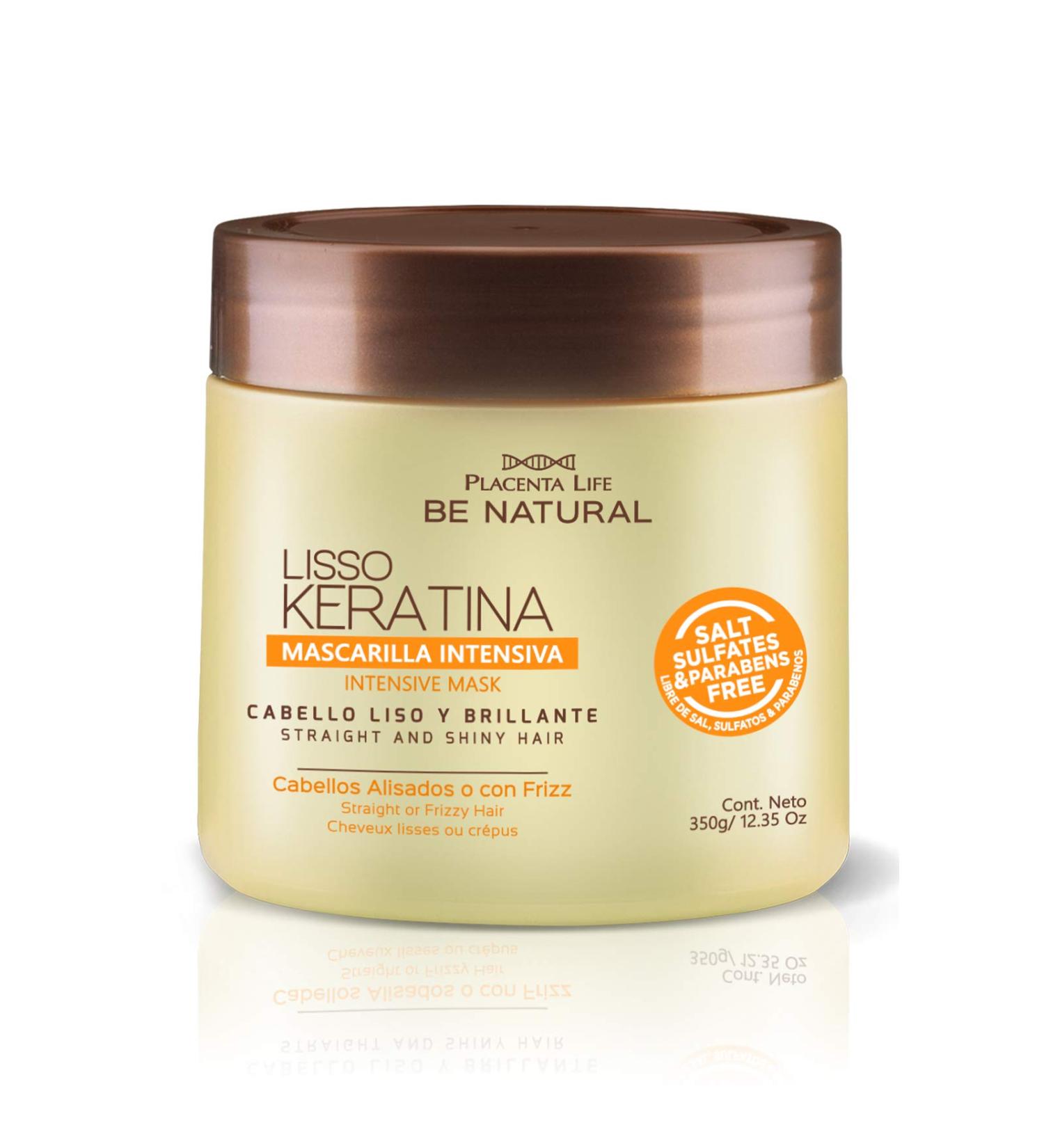  PLACENTA LIFE Lisso Keratin Mask Pot X 350G - Plife Be Natural - Buy Online on GoSupps.com