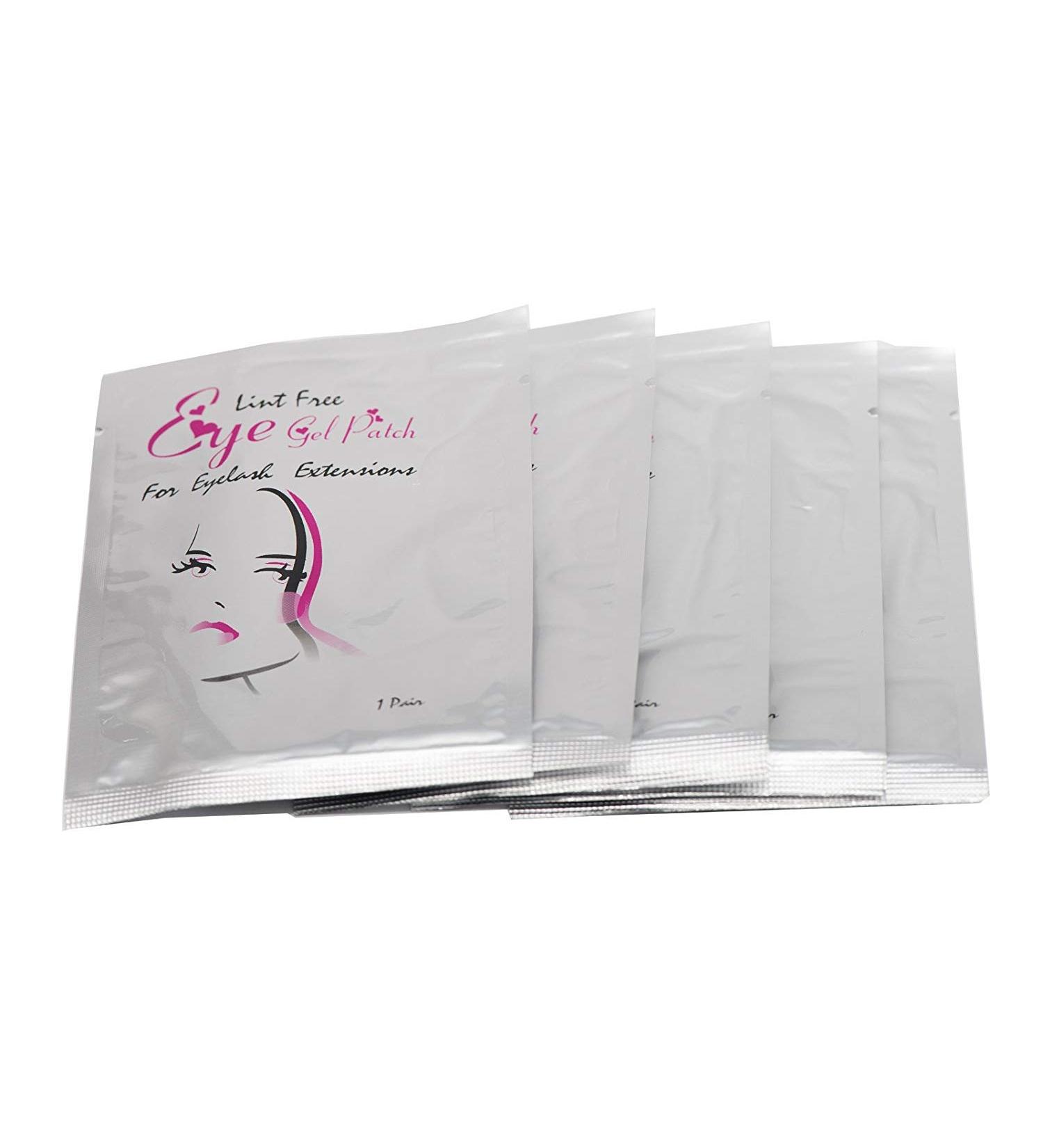 100 Pairs Eye Gel Pads for Eyelash Extensions - Lint-Free Dynamic Fit Gel Patches - International Shipping Available - Buy Online on GoSupps.com