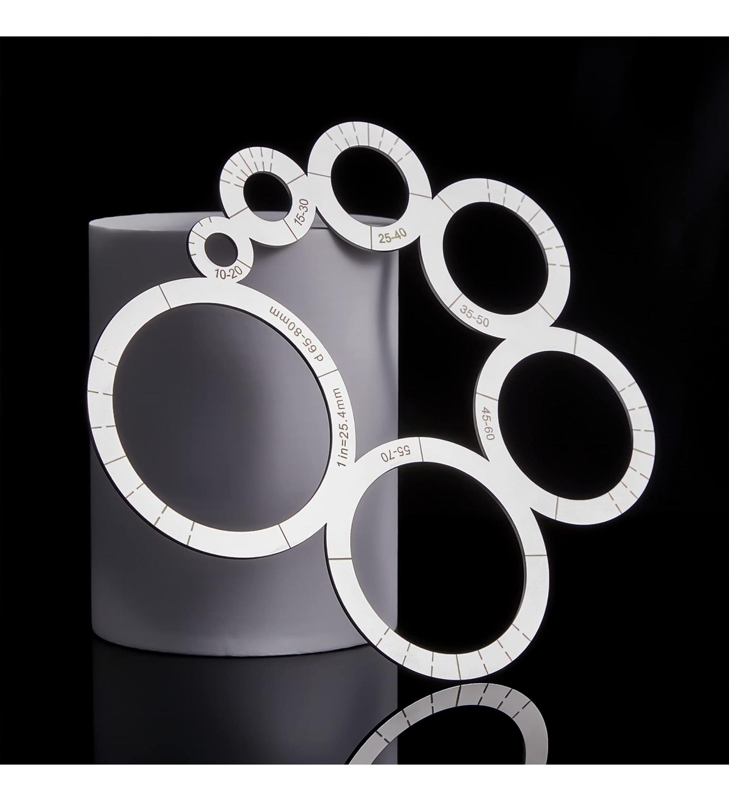 Leather Crafting Tools: Corner Cutting Ruler, Metal Circle Template, Corner Punch - DIY Leather Craft Tool (Basic Style 1 Pack) - Buy Online on GoSupps.com