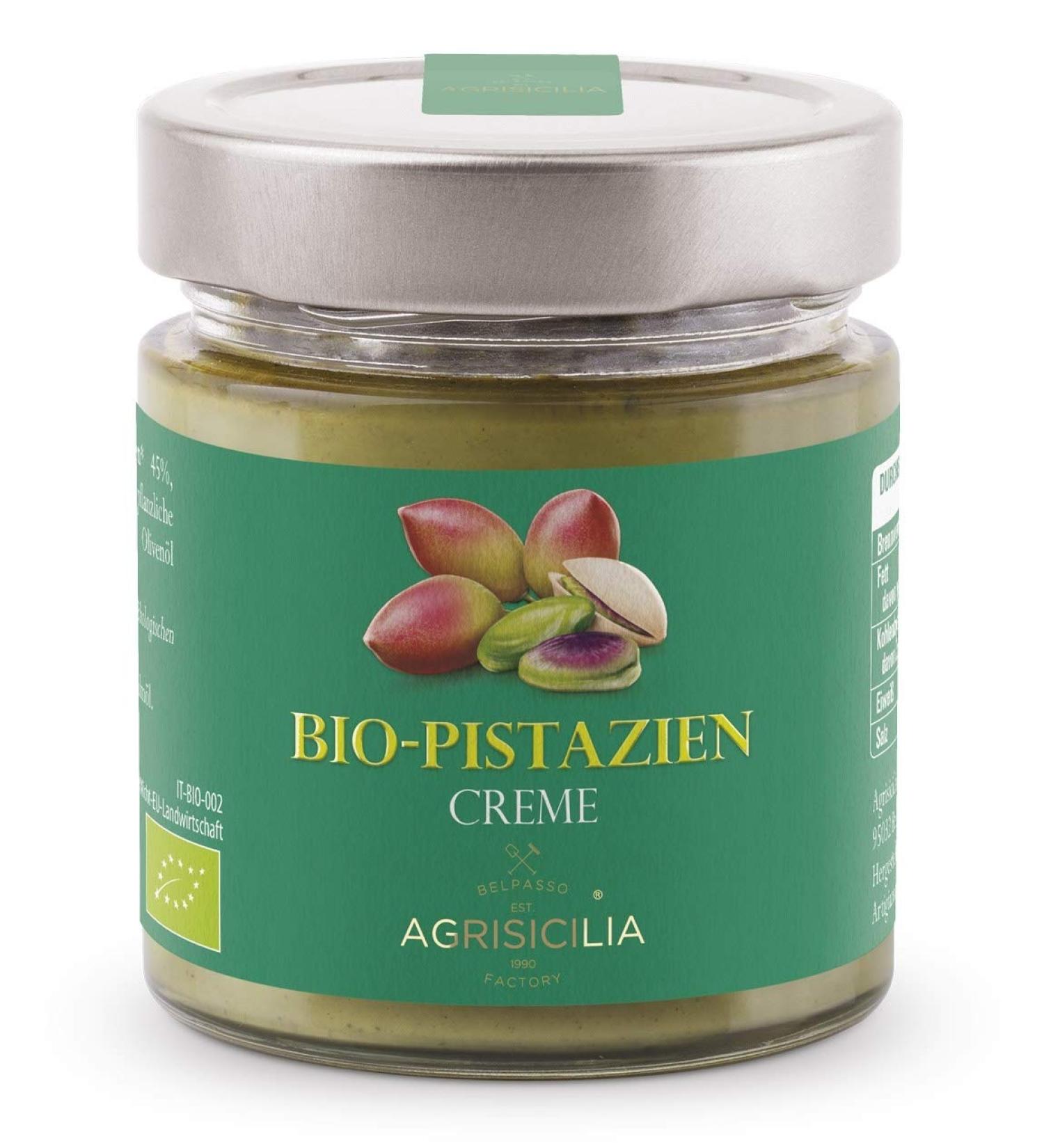  Agrisicilia Agrisicilia Pistachio Cream (200g) - Organic - Buy Online on GoSupps.com