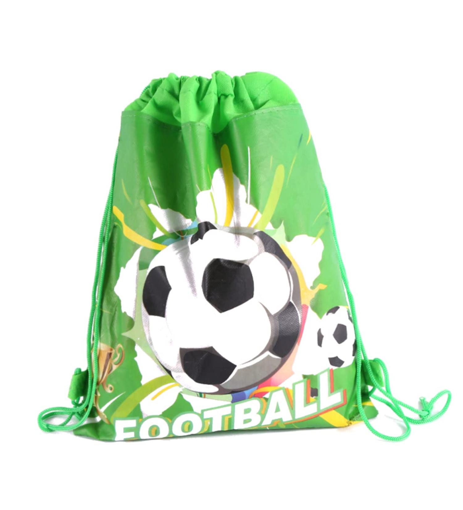 HOMSFOU 9pcs Kids Soccer Ball Kids Birthday Party Bags Gift Bags Football Treat Bags Football Goodie Bags Drawstring Burlap Bag Party Cookie Bag Kids Football Child Beam Port Storage Box - Buy Online on GoSupps.com