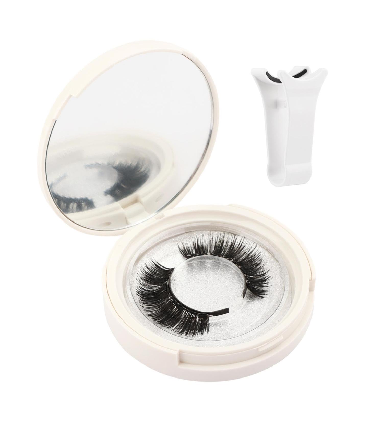 Buy Natural Magnetic Eyelashes Kit - Soft Glue-Free Reusable with Applicator | Easy to Wear & International Shipping Available - Buy Online on GoSupps.com