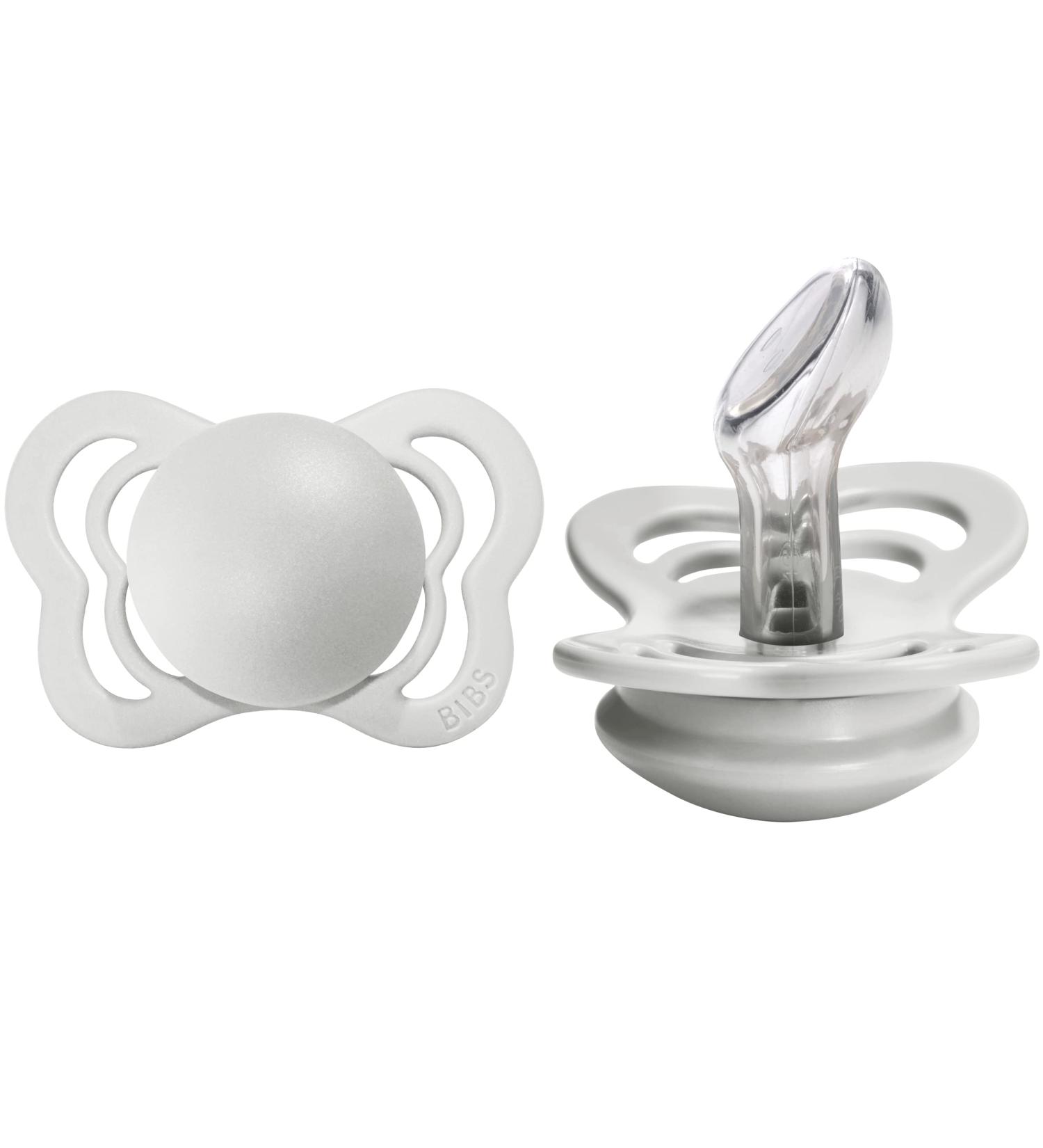 BIBS Pacifiers Couture | Orthodontic Nipple | BPA-Free Silicone | Made in Denmark | Set of 2 Soothers - Buy Online on GoSupps.com