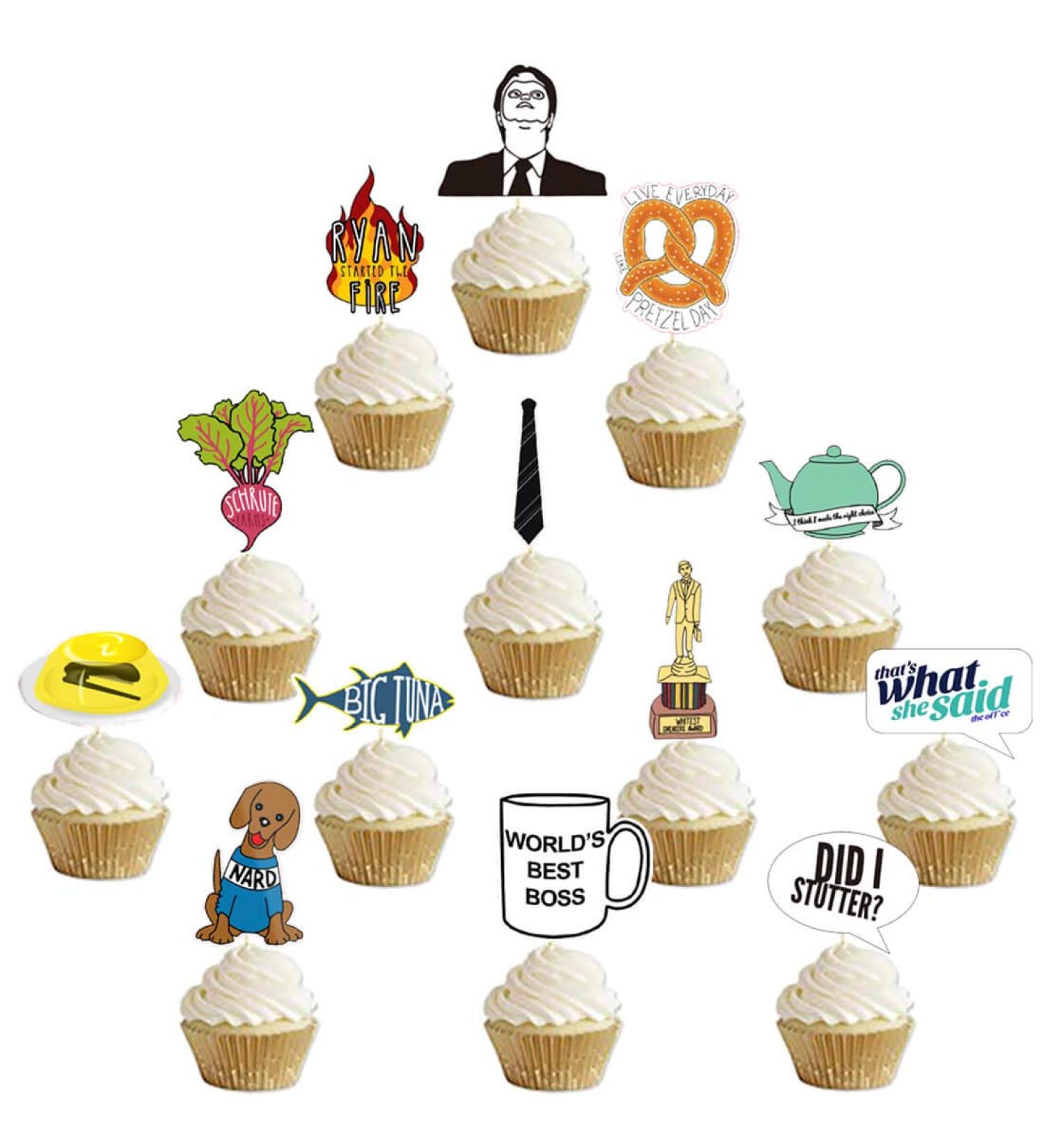 Teawake it is your birthday cupcake topper