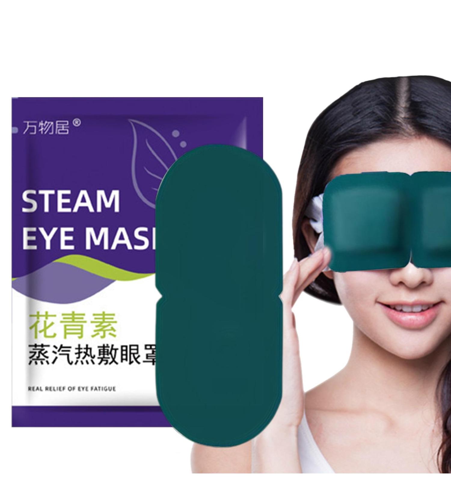 Steam Masque | SPA Warm Eye Masque Heating Pads for Soothe Dry Eyes Hot Sleep Eye Masque Relief Eye Fatigue - Buy Online on GoSupps.com