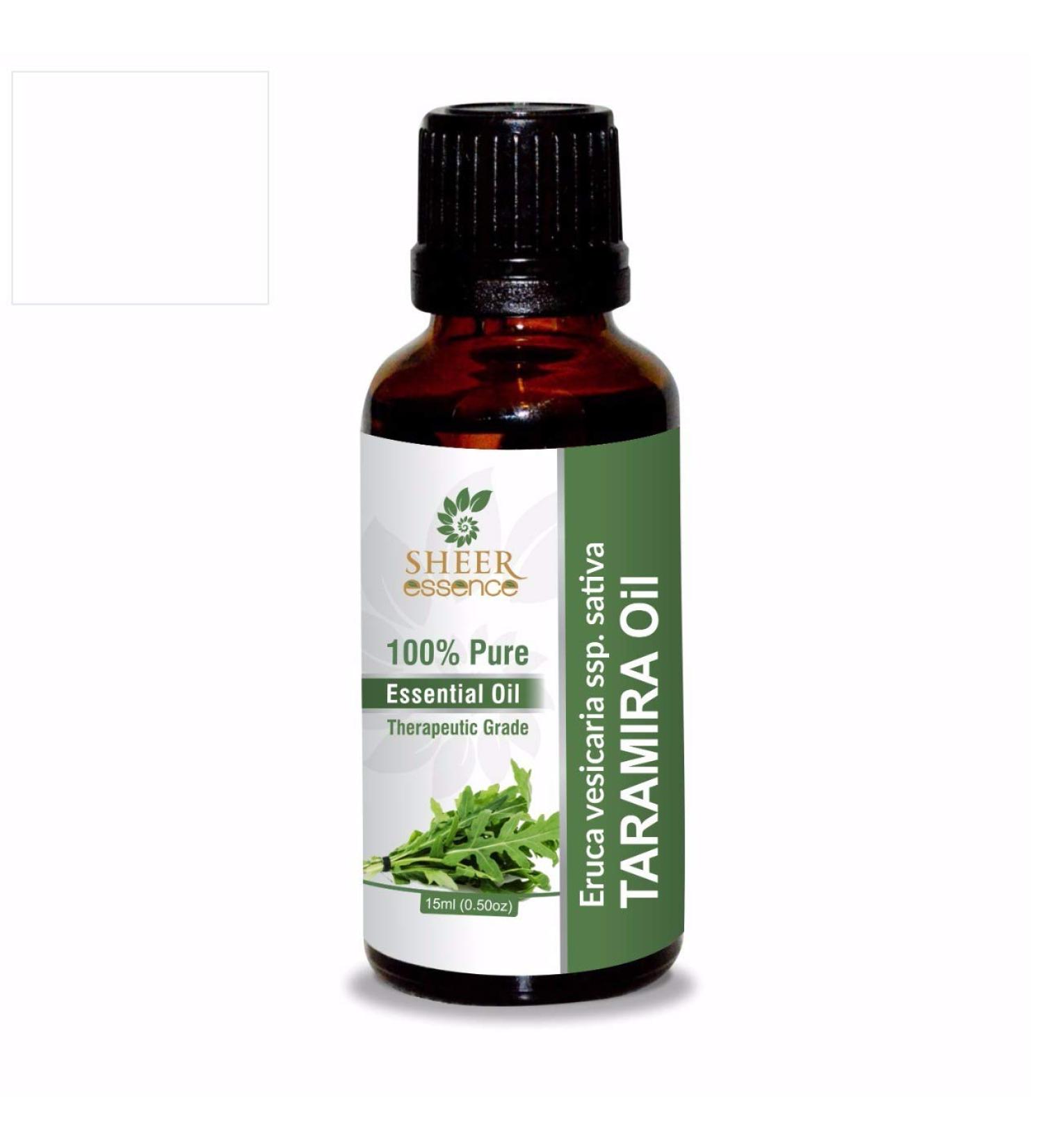 Taramira Oil -(Eruca Sativa)- Essential Oil 100% Pure Natural Undiluted Uncut Therapeutic Grade Oil 0.51 Fl.OZ 15 ml (1 Pack)