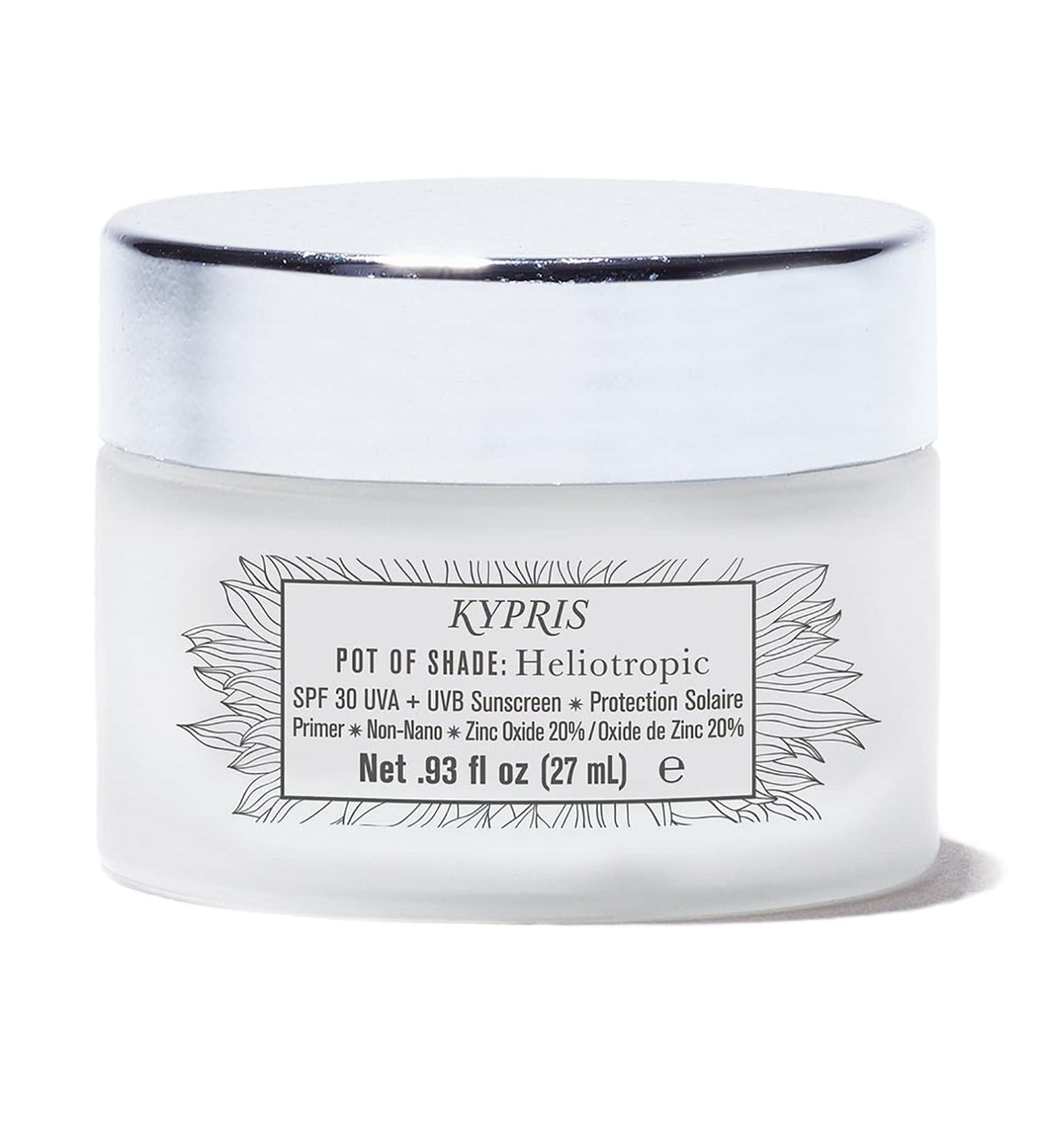 KYPRIS Pot of Shade SPF 30 Facial Sunscreen + Primer | Holistic High-Performance Skin Care - Buy Online on GoSupps.com