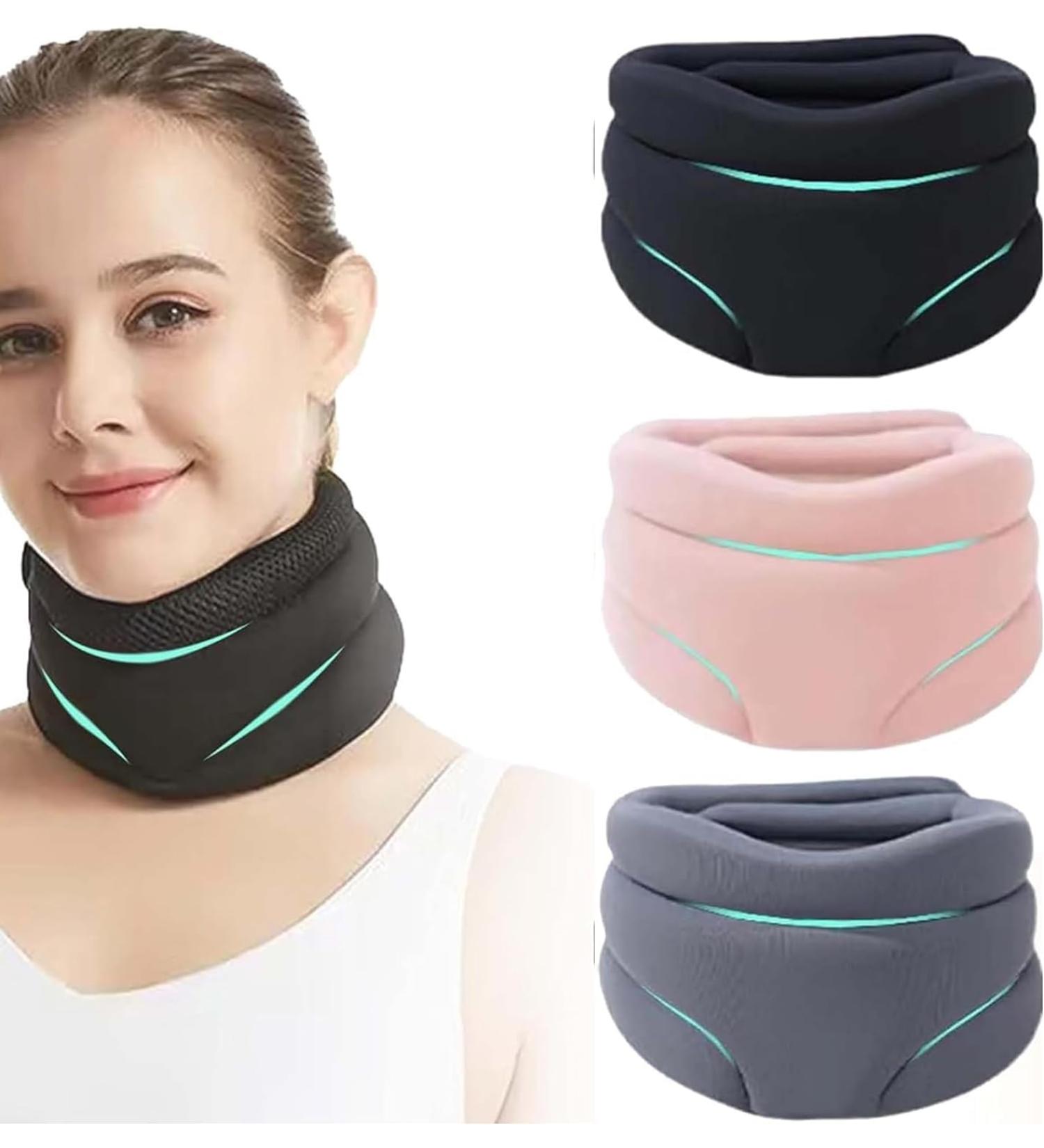 Soft Foam Neck Brace Universal Cervical Collar Cervicorrect Neck Brace Adjustable Neck Support Brace for Sleeping Neck Brace for Neck Pain and Support for Women Men yl-105023 - Buy Online on GoSupps.com