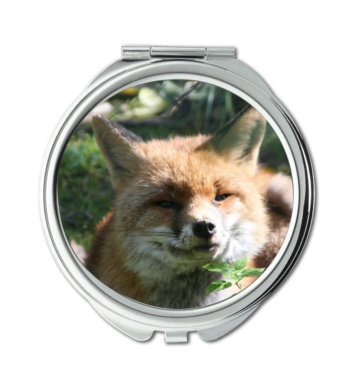 YENDOSTEEN Mirror Compact Mirror animal fox mammal pocket mirror portable mirror - Buy Online on GoSupps.com