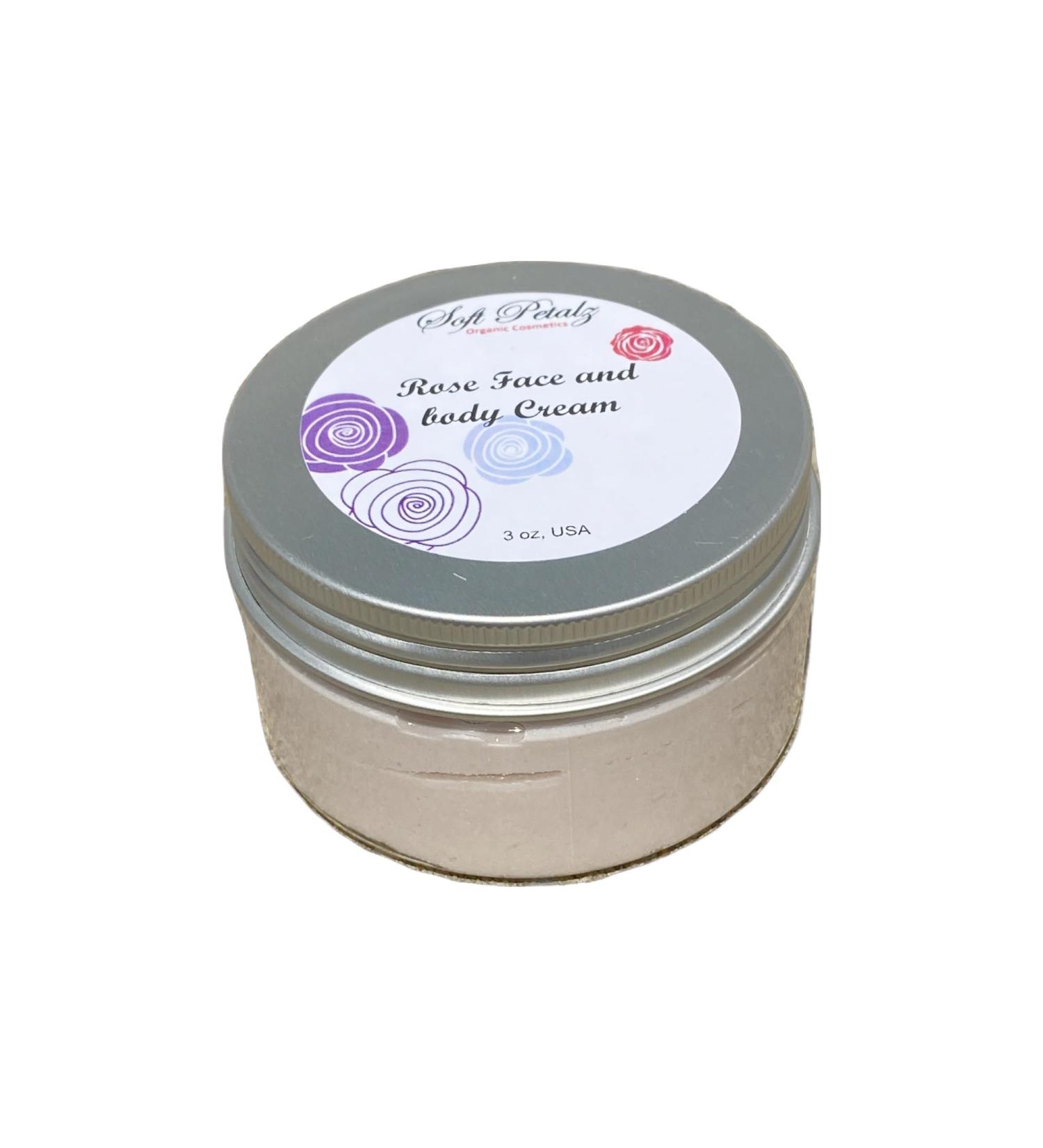 Buy Rose Face & Body Cream | Nourishing Moisturizer for All Skin Types | International Shipping Available - Buy Online on GoSupps.com