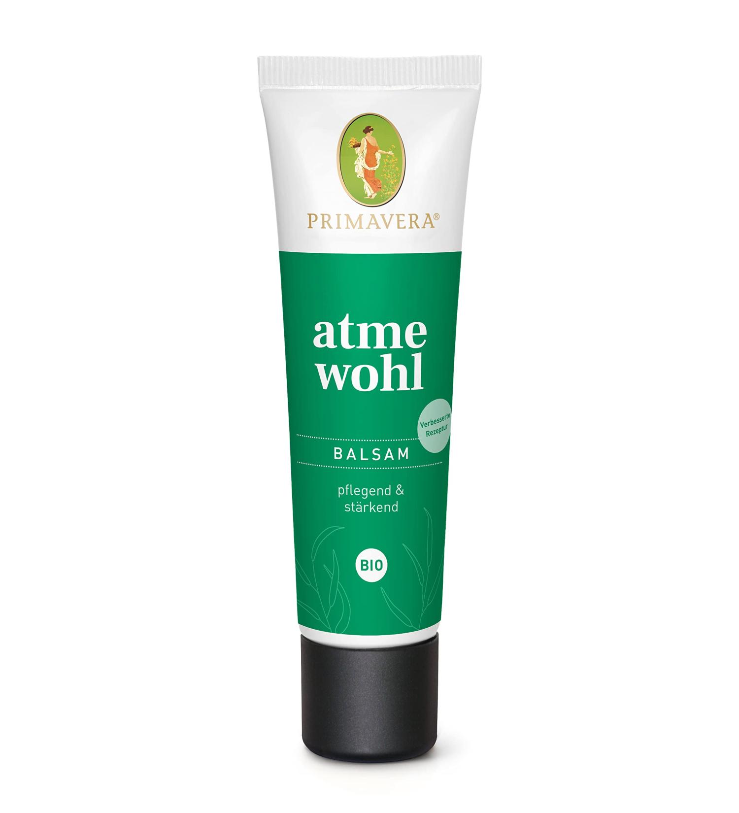 Primavera Breathe Easy Balm Bio 30 ml - Natural Soothing Relief for Breathe Health | International Shipping Available - Buy Online on GoSupps.com