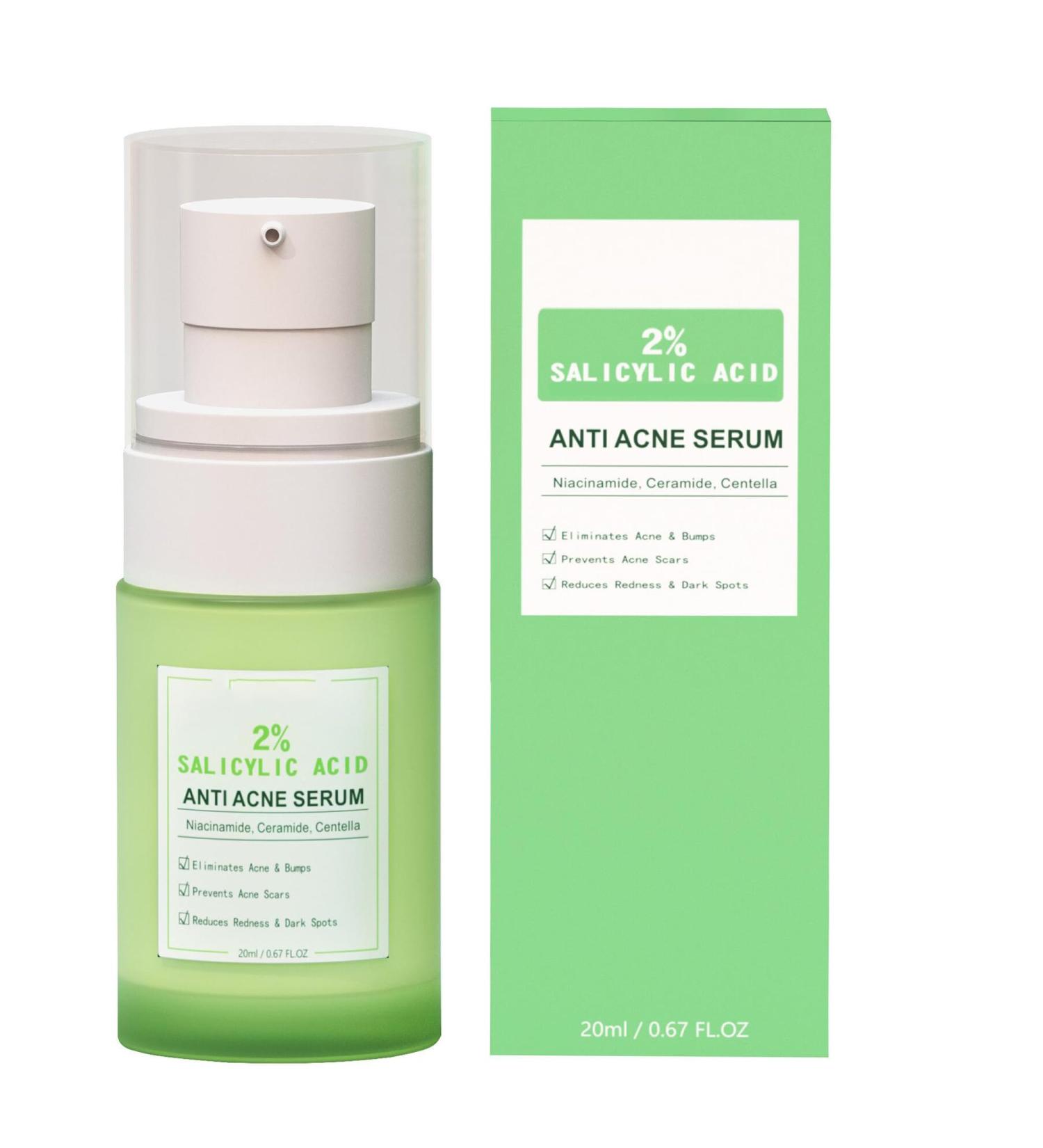 Salicylic Acid 2% Solution - Gentle Exfoliating Serum/Mask for Clearer Skin | 20 mL Daily Use Facial Serum - Buy Online on GoSupps.com