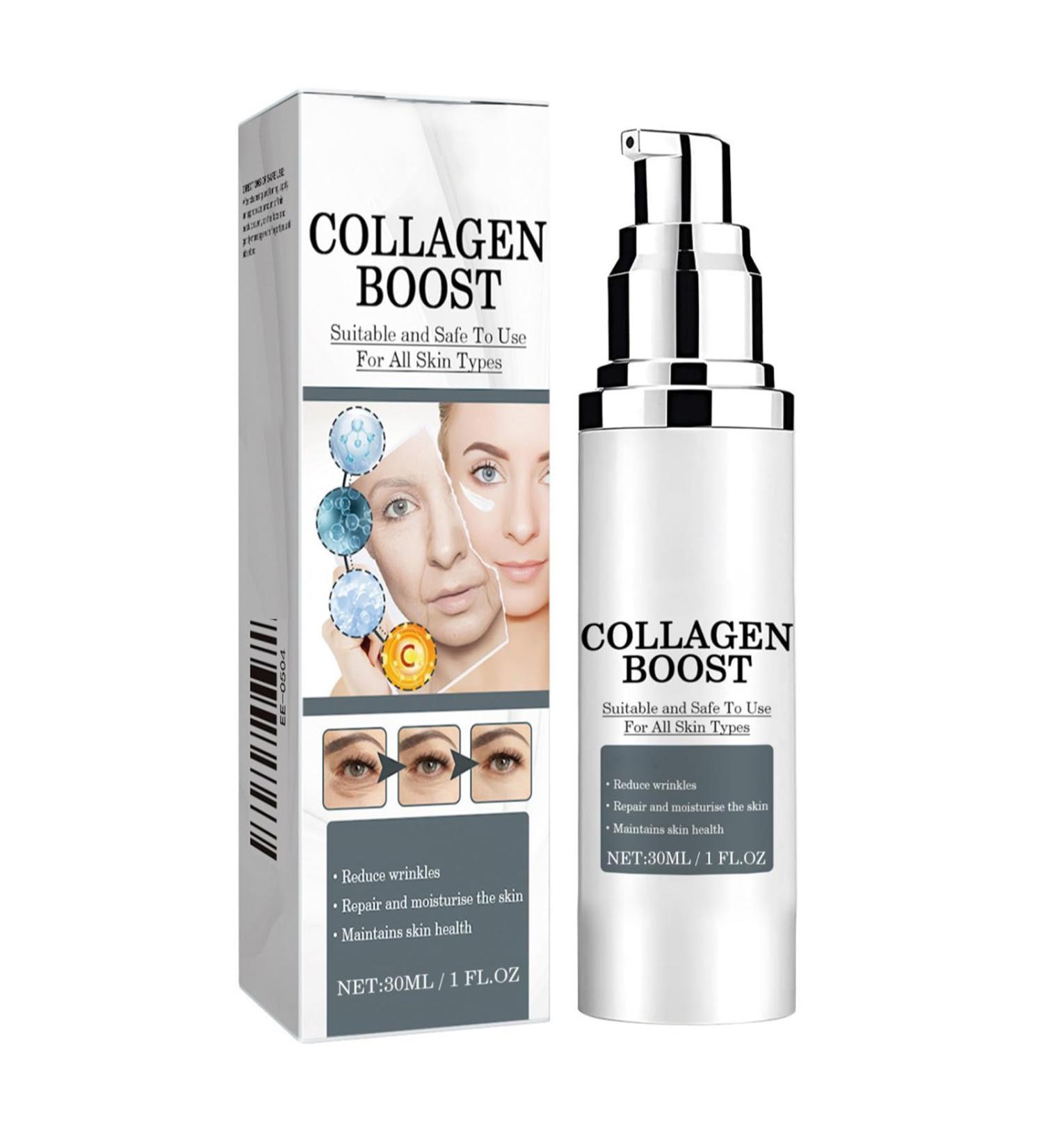 Grospe Collagen Boost Anti Aging face cream Collagen anti aging and Wrinkle lotion for women anti aging moisturizer for face Lifting and Tightening Cream 1 fl. oz. - Buy Online on GoSupps.com