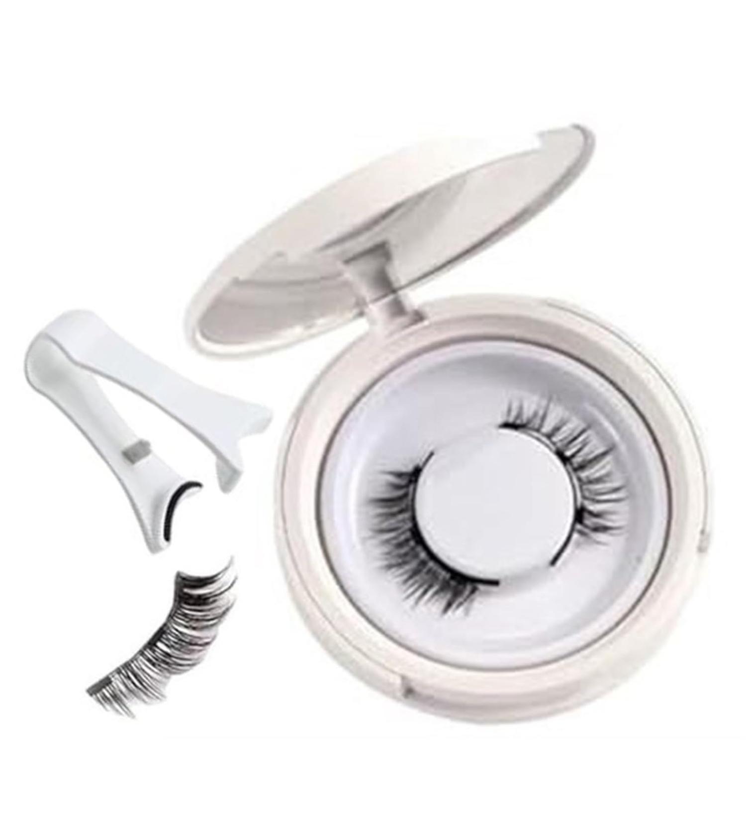 Buy Krafty Magnetic Eyelashes - Reusable Natural Look with Applicator | Easy to Wear & Remove (3pcs) - International Shipping Available - Buy Online on GoSupps.com