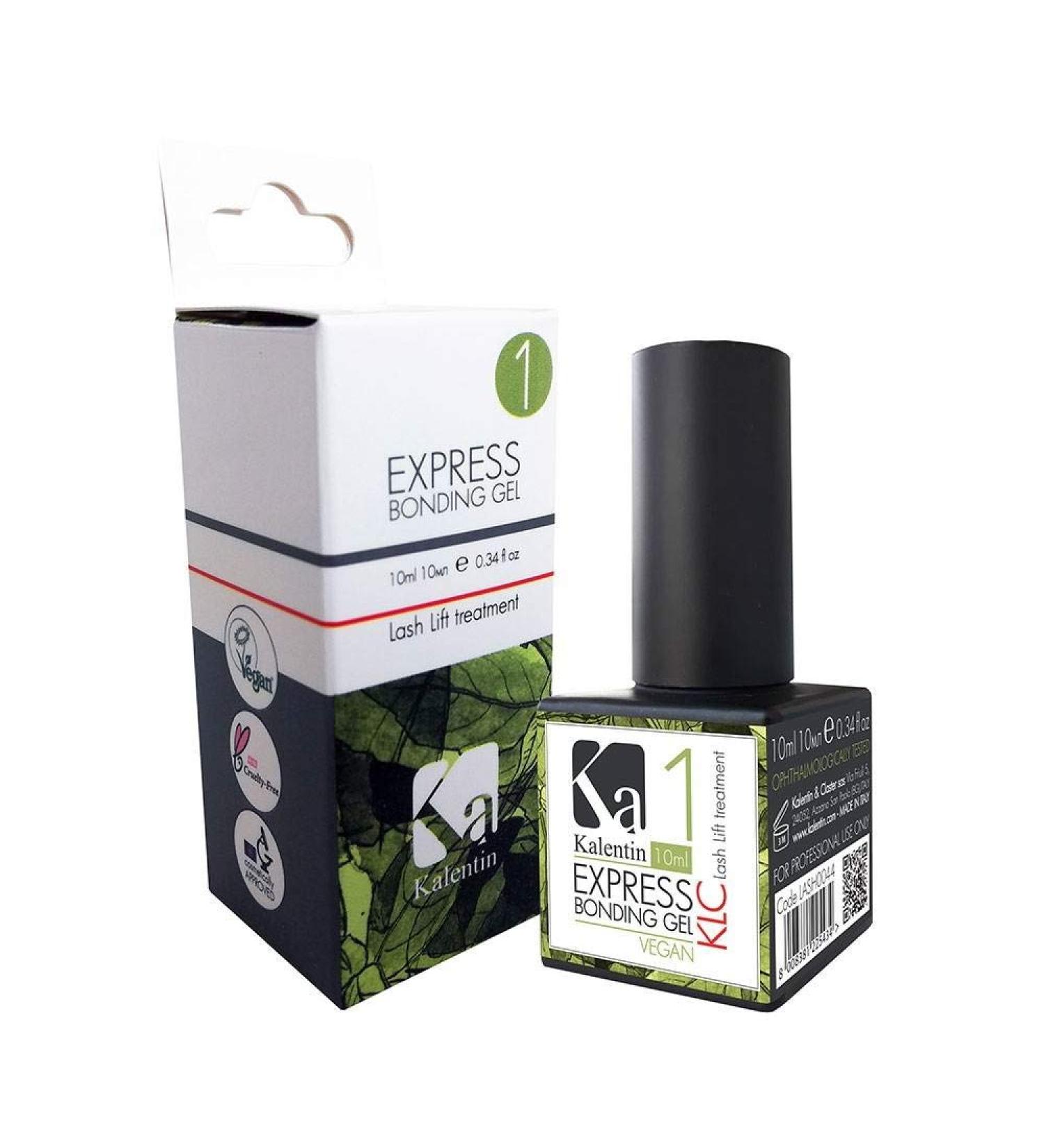  Kalentin KALENTIN | Express Bonding Gel VEGAN for eyelash lamination treatment #1 | Lash lift treatment | 10 ml - Buy Online on GoSupps.com
