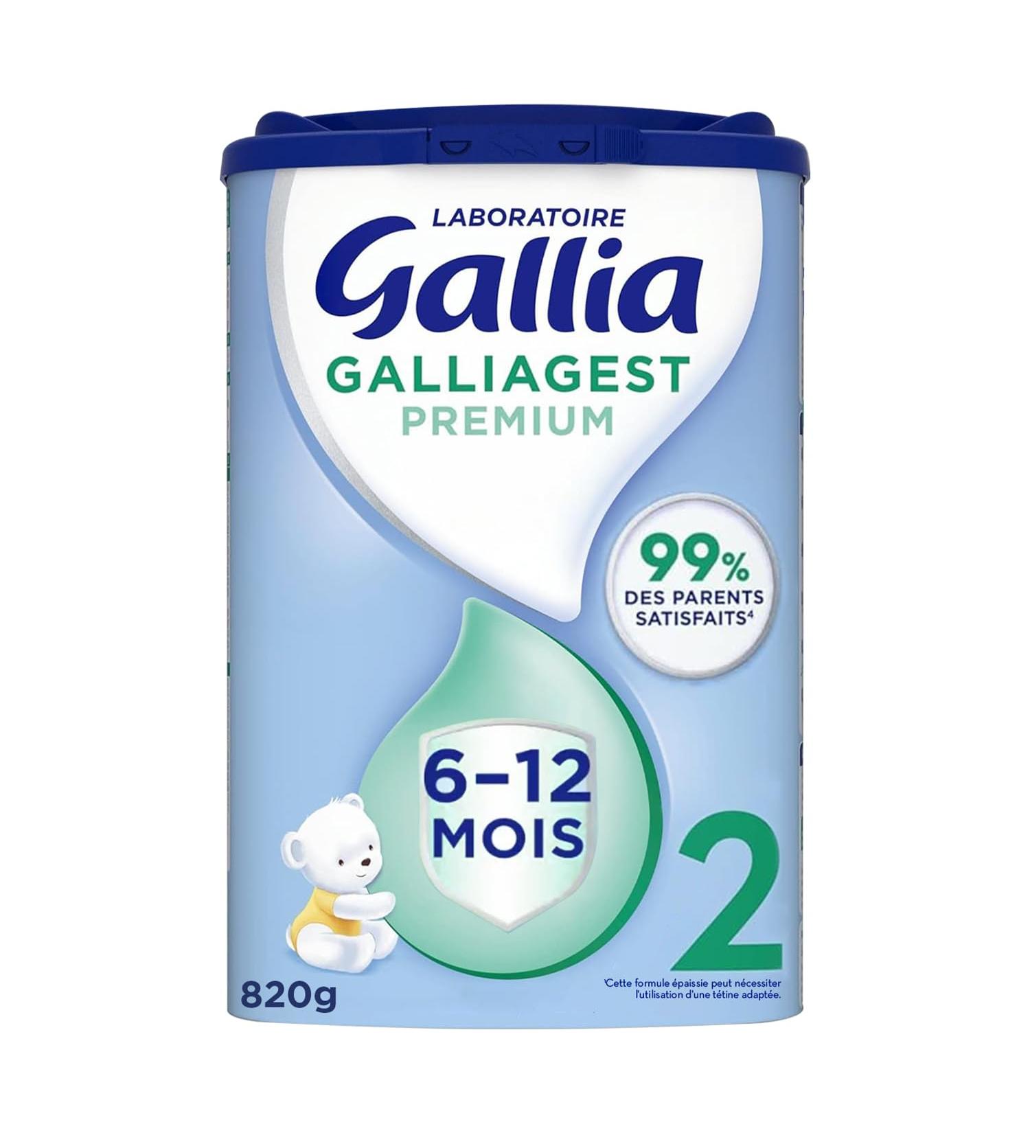 Laboratoire Gallia Galliagest Premium 2 6-12 Mois 820 g Non appropri 820 g (Lot de 1) - Buy Online on GoSupps.com