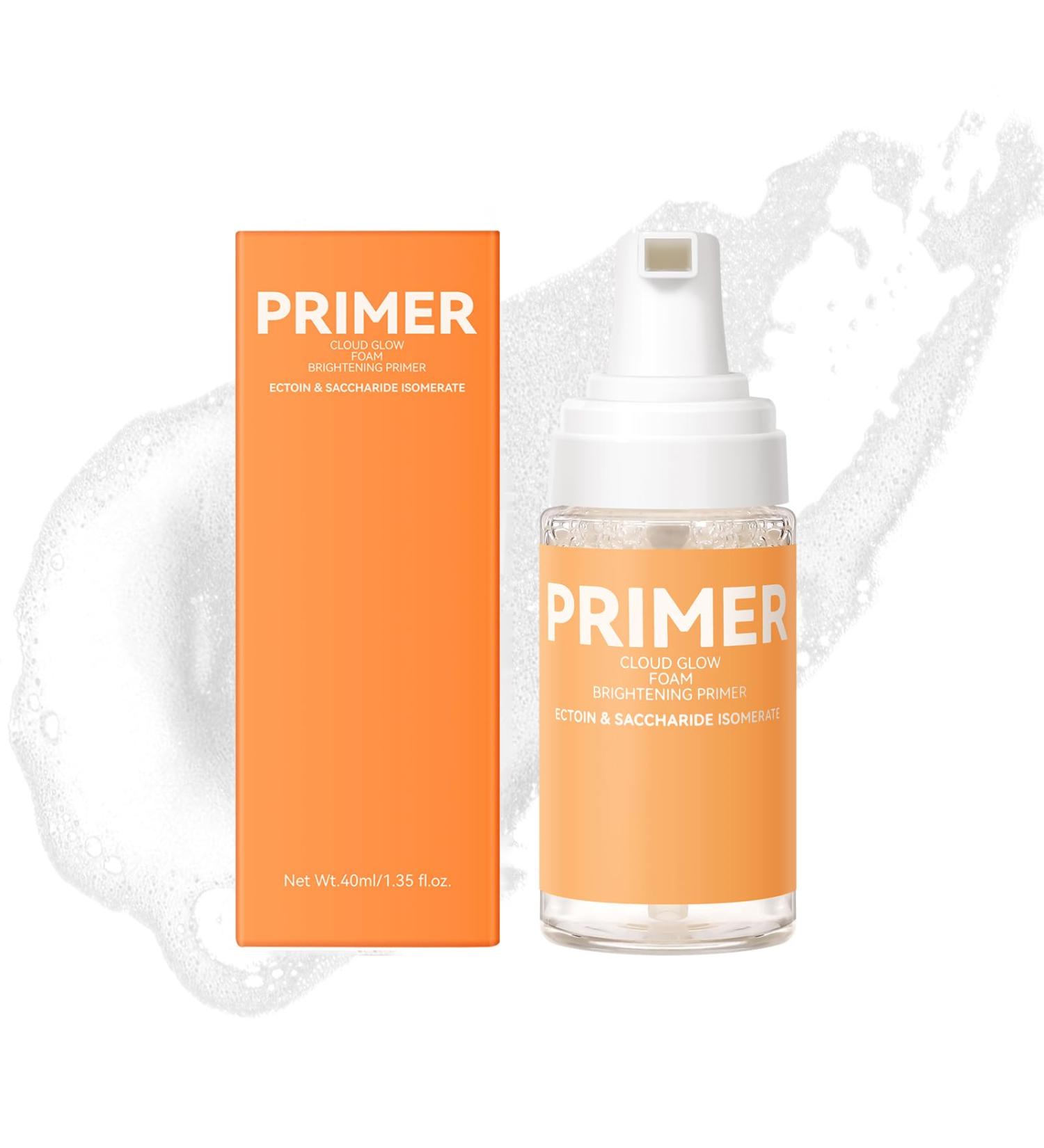 Hydrating Face Primer - Milk Makeup Cloud Glow Foam | Flawless Smooth Skin Blur Pores Minimize Fine Lines with Sodium Hyaluronate - Buy Online on GoSupps.com