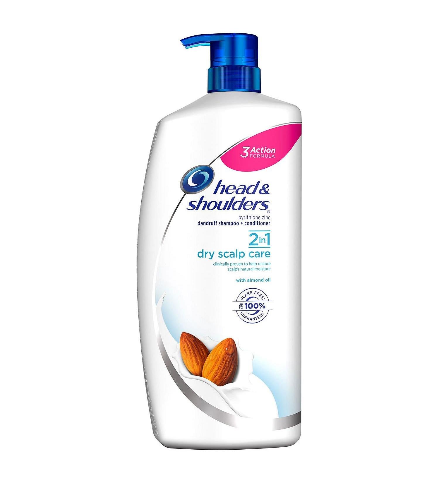 Head & Shoulders 2-in-1 Dry Scalp Care with Almond Oil Shampoo & Conditioner 43.3 fl. oz - Buy Online on GoSupps.com