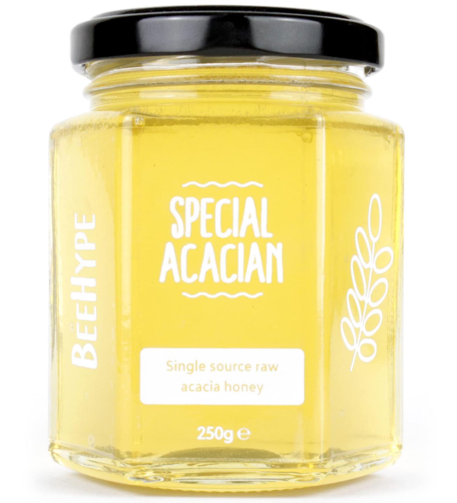 BeeHype Special Acacian - 100% Pure Luxury Acacia Raw Bee Honey - 250g Special Acacian 250 g (Pack of 1) - Buy Online on GoSupps.com
