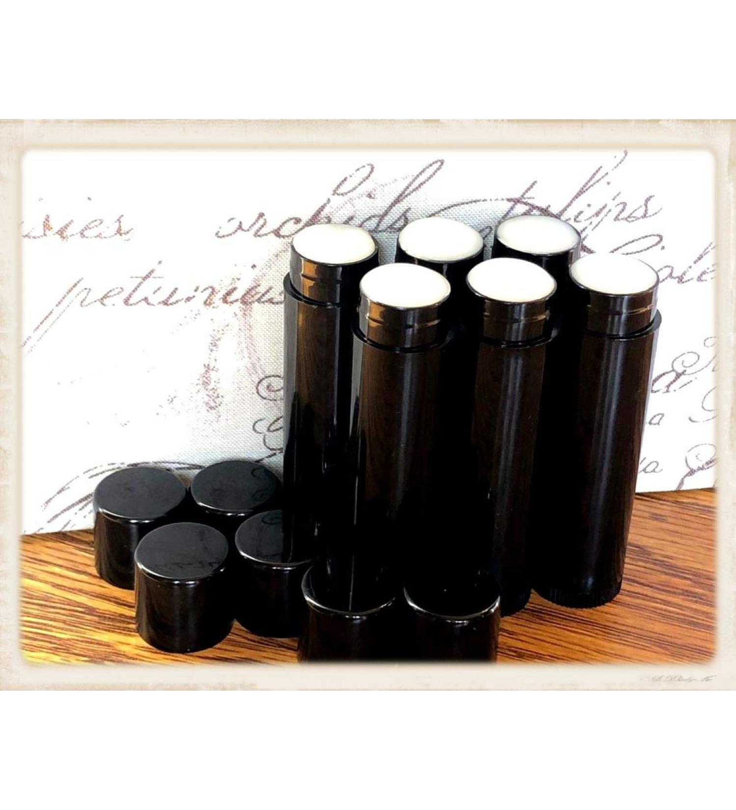 Buy 20 Chocolate Flavored Lip Balms - Handmade Black Tubes - Wholesale International Shipping - Buy Online on GoSupps.com