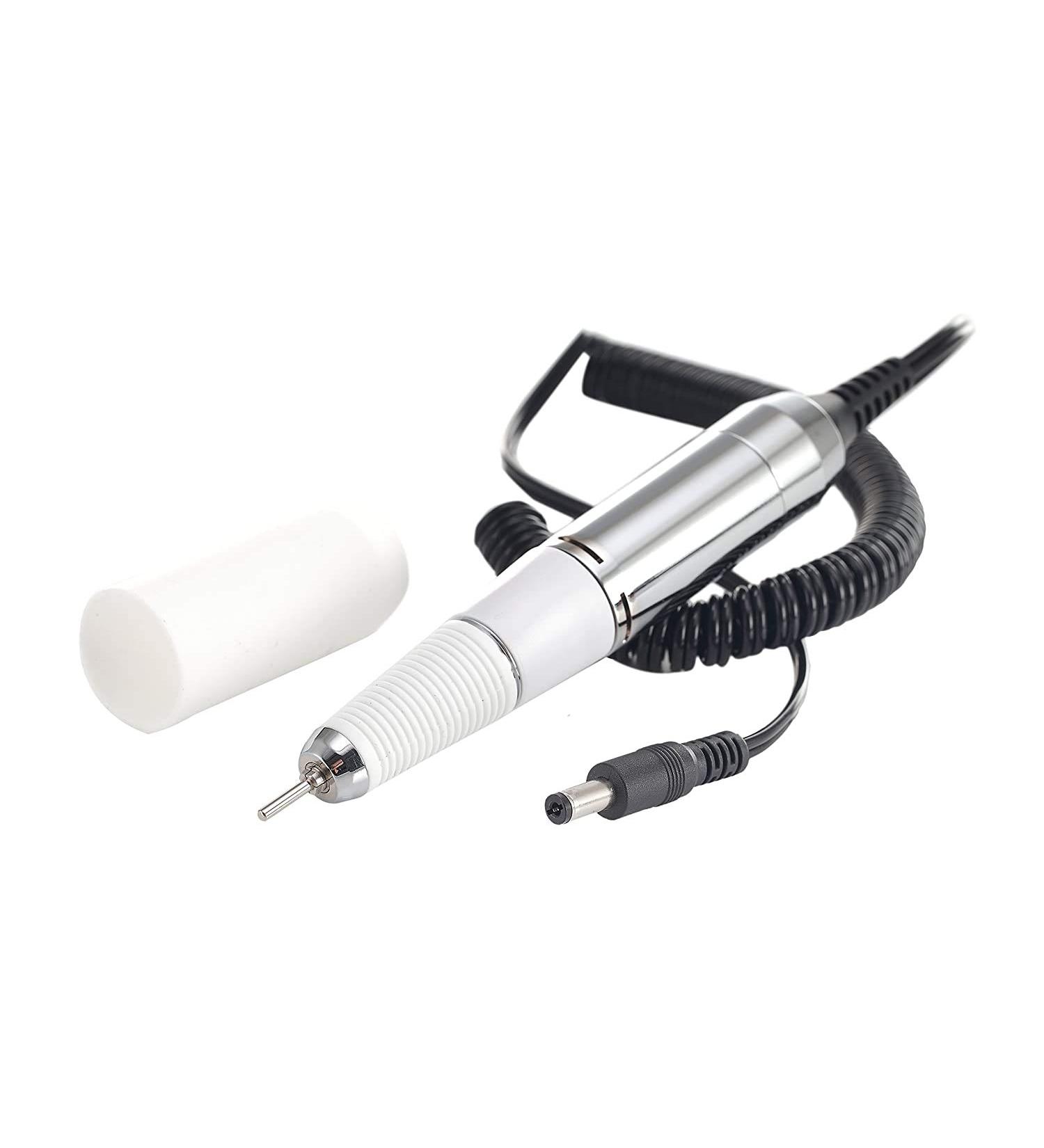 Miss Sweet Nail Drill Handpiece for Electric Nail Drills 30 000 RPM (Silver)