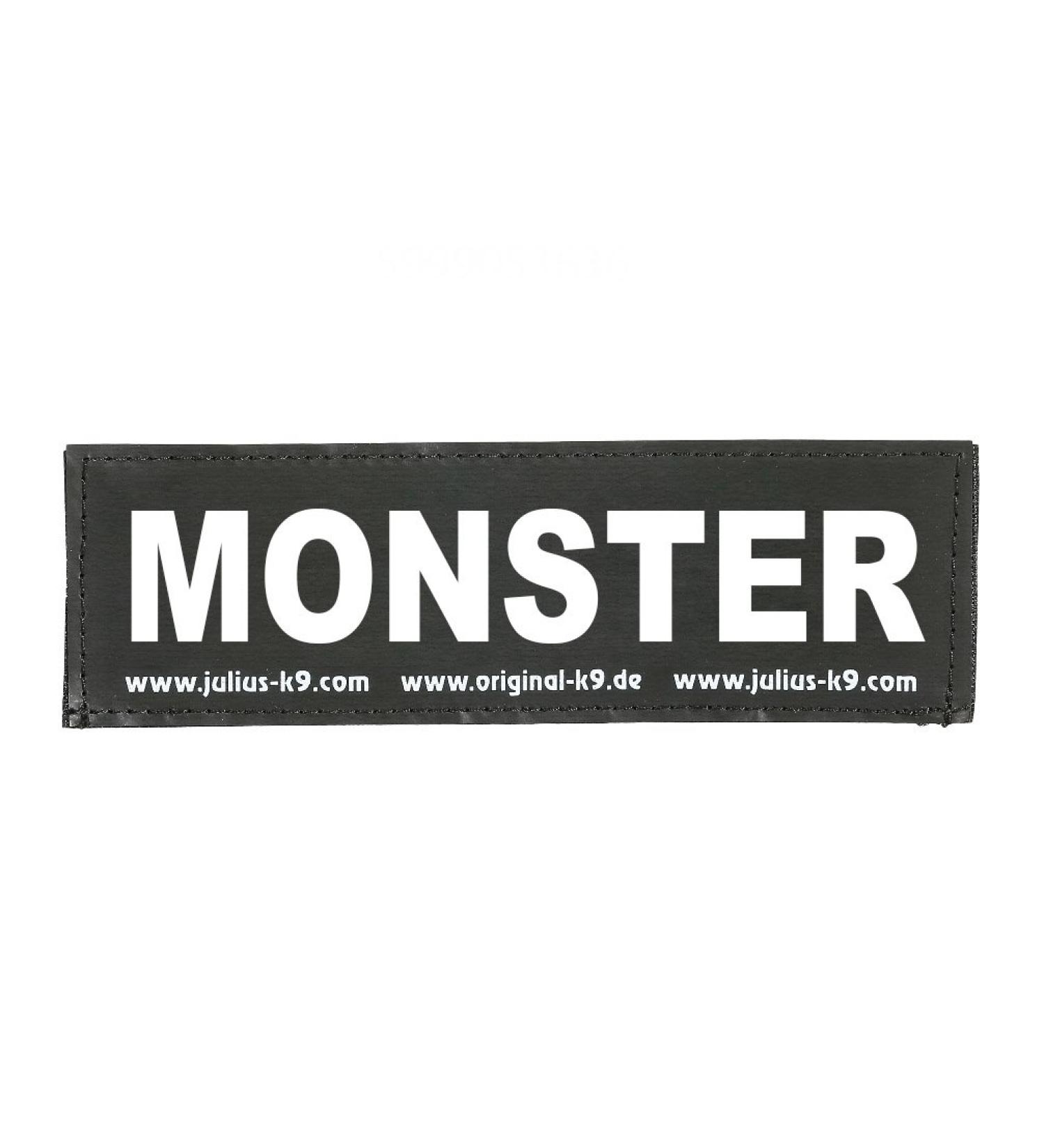 Buy Julius-K9 162LR-K-36944 Velcro Label MONSTER Small - Black | International Shipping Available - Buy Online on GoSupps.com
