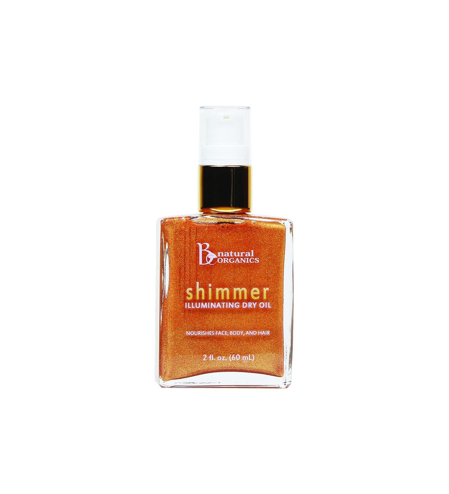 Be Natural Organics Shimmer Oil - 2oz