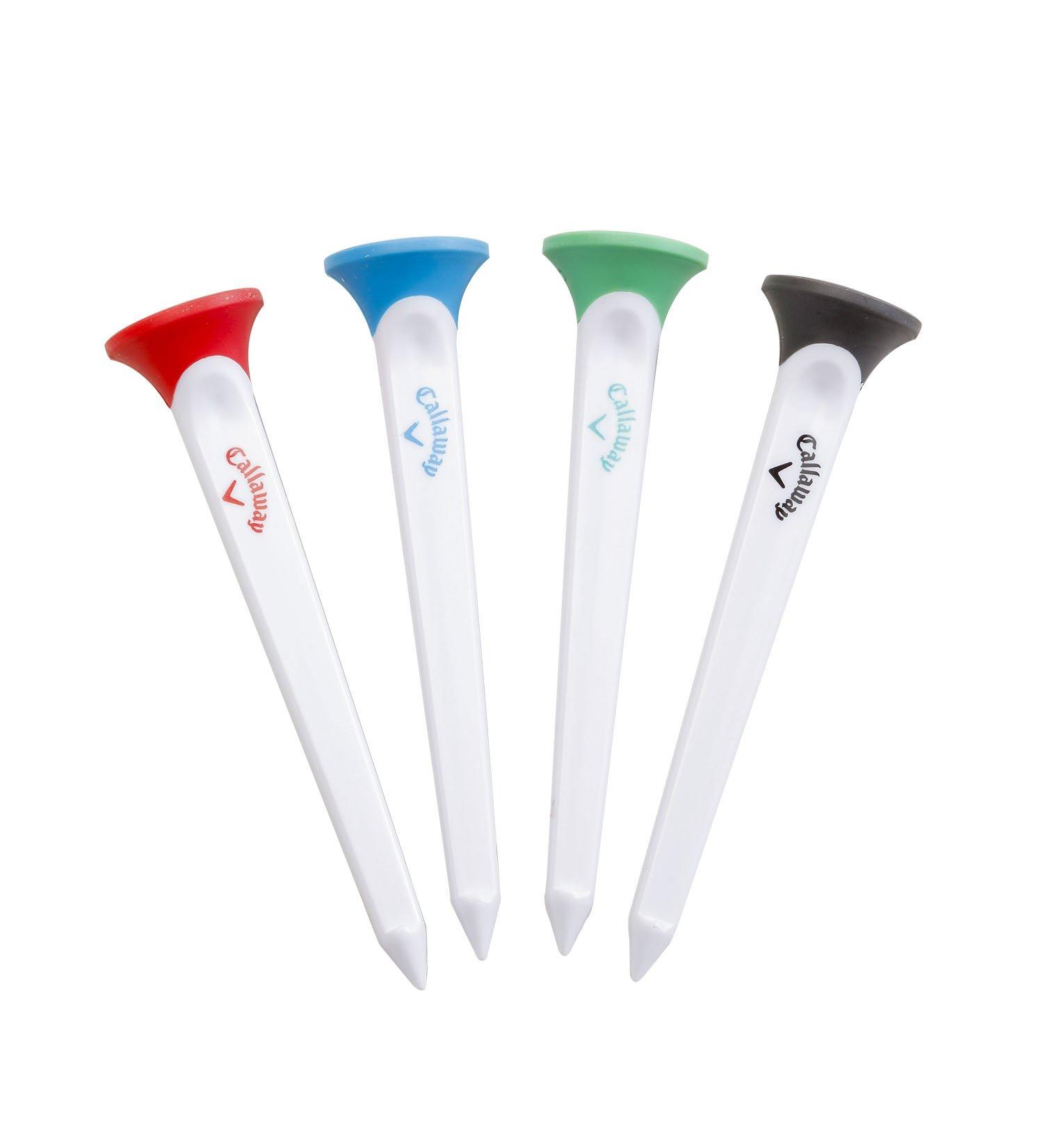 Callaway Par Tee Plastic Golf Tees - 4 Pack, Assorted Colors - Buy Online on GoSupps.com