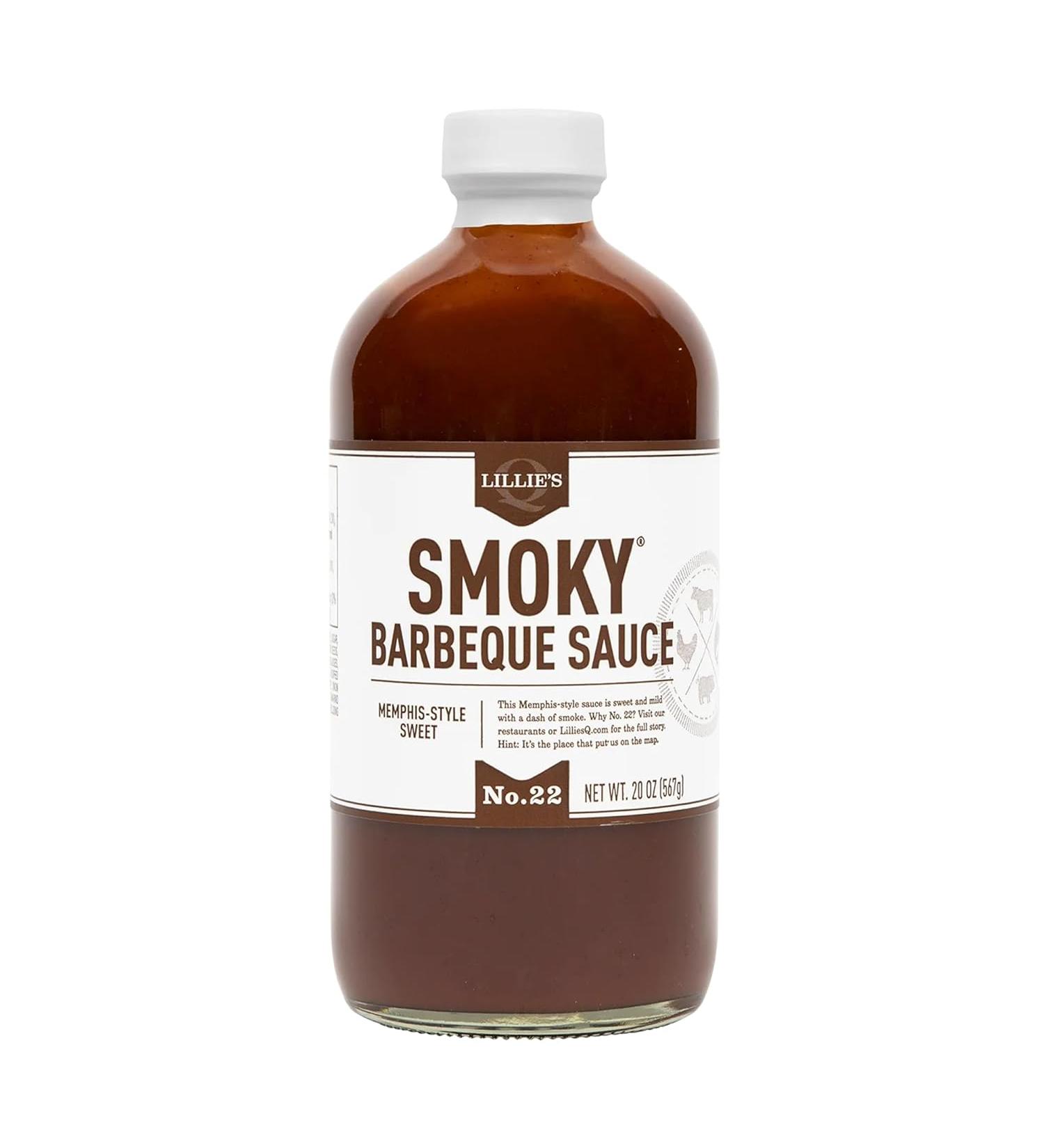 Lillie's Q Smoky Barbeque Sauce - Smoky - 20 Oz. - Buy Online on GoSupps.com