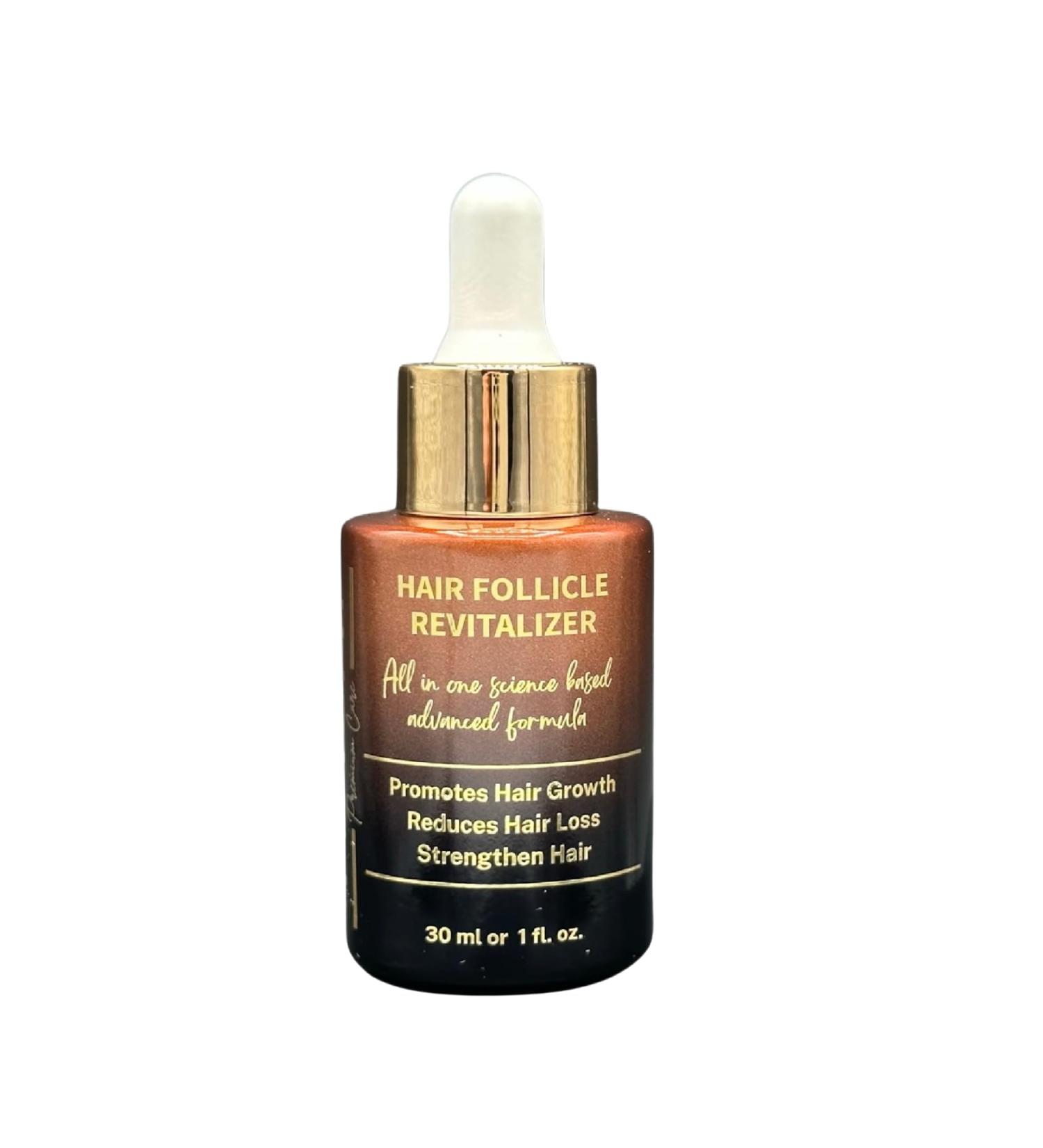 Hair Revitalizer - Ayurvedic Hair Growth Remedy | Fall Protection Nourishment & Moisturization | 10 Potent Oils | All Hair Types - 1 Fl. Oz - Buy Online on GoSupps.com
