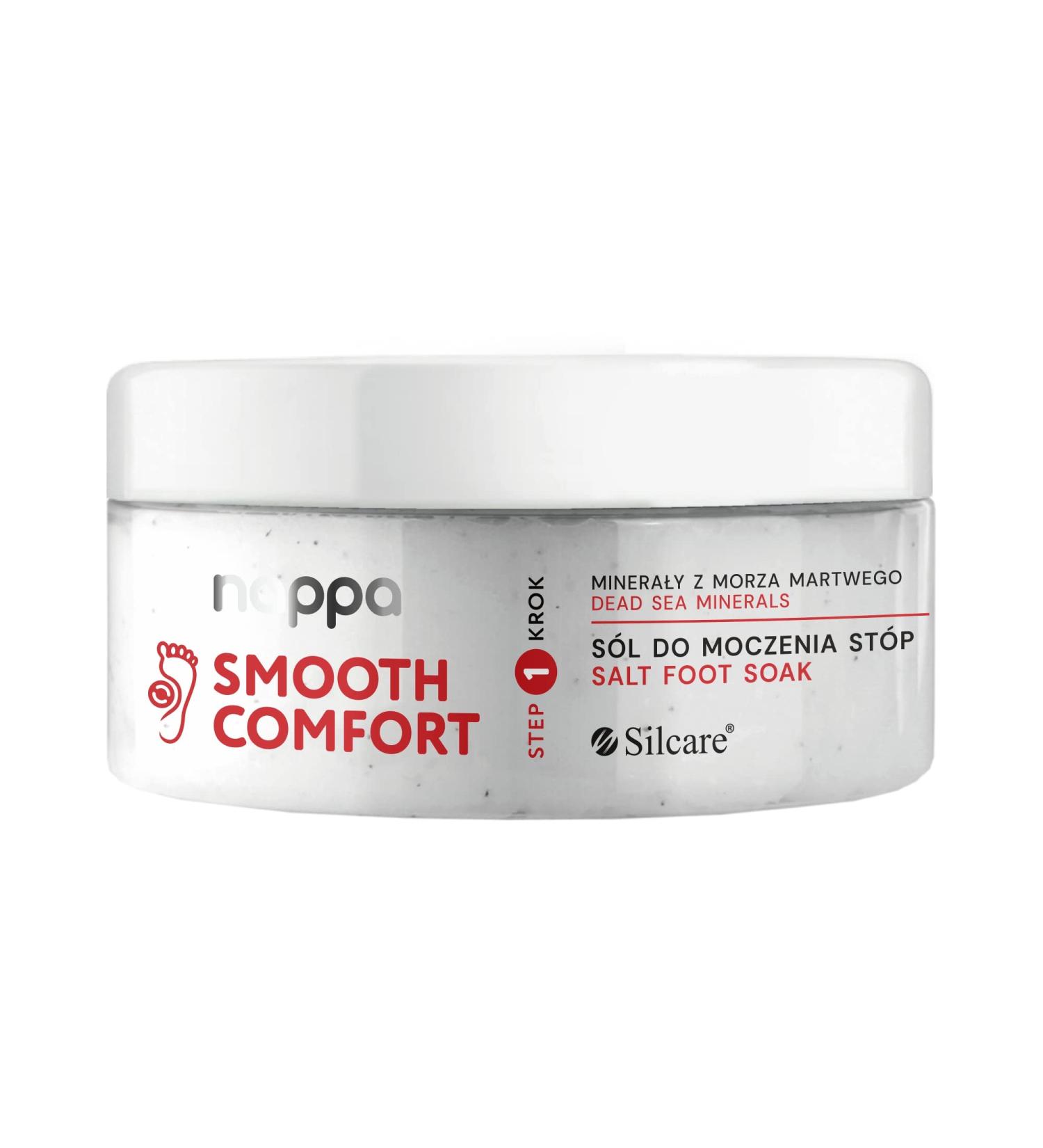 Salt foot soak Nappa Smooth Comfort Dead Sea minerals 300g - Buy Online on GoSupps.com