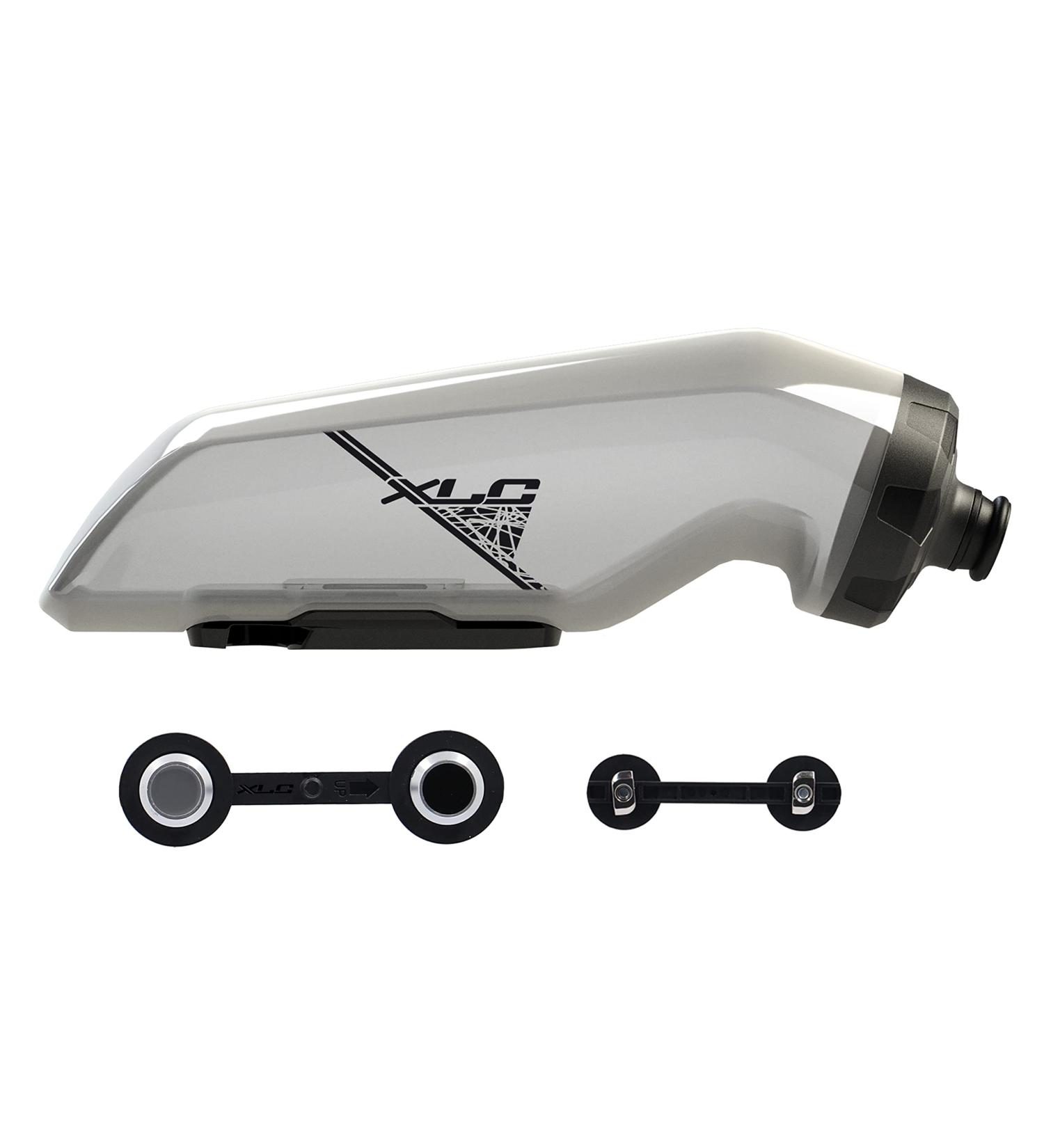 XLC MRS Set MR-S14 Bike Drinking Bottle with Adapter - 650ml Compatible with Fidlock & MRS Rail - Shop Now! - Buy Online on GoSupps.com