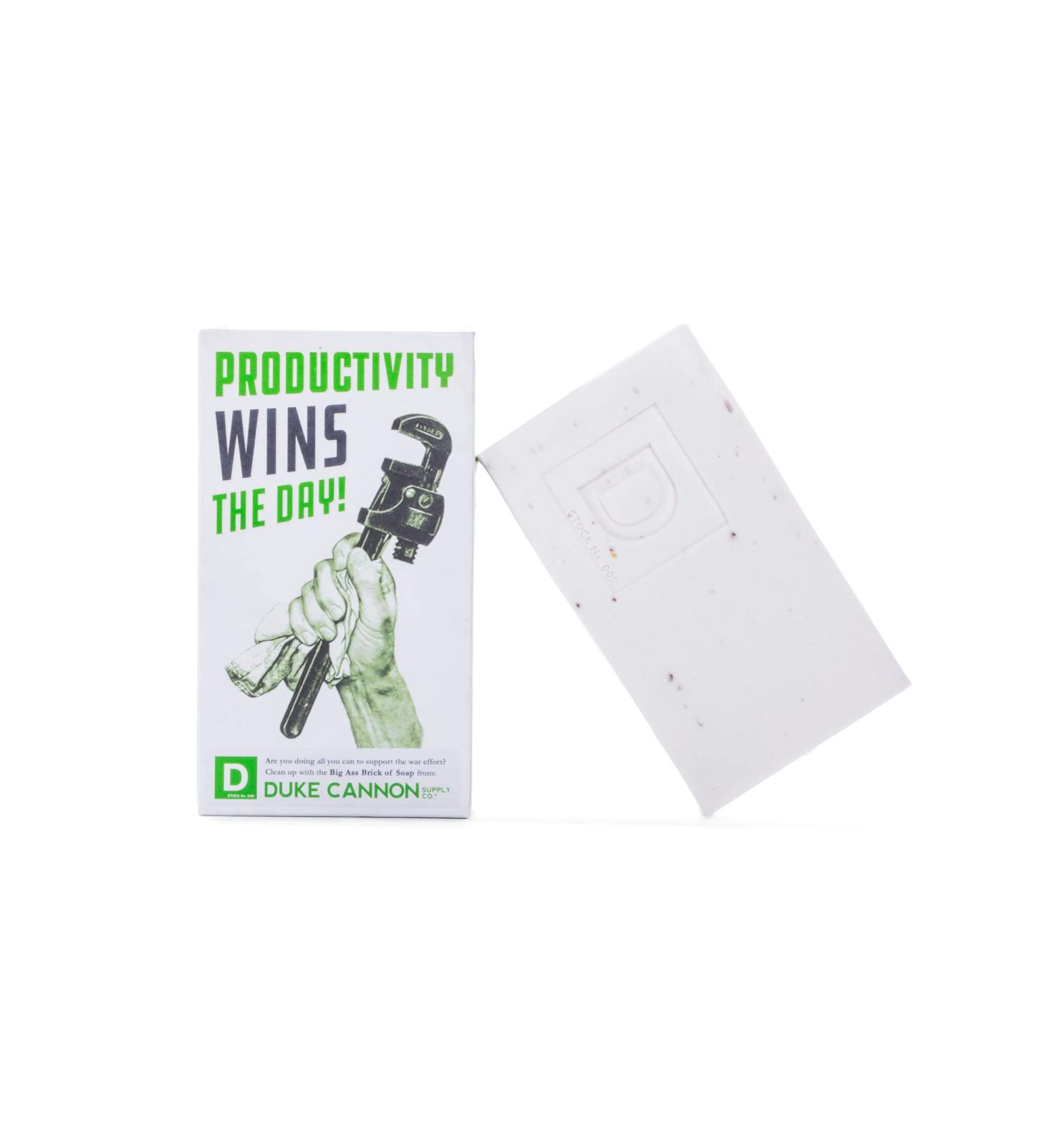 Duke Cannon Supply Co. Big Ass Brick of Soap - Limited Edition WWII Inspired Men's Bar Soap with Menthol - 10 oz - Buy Online on GoSupps.com