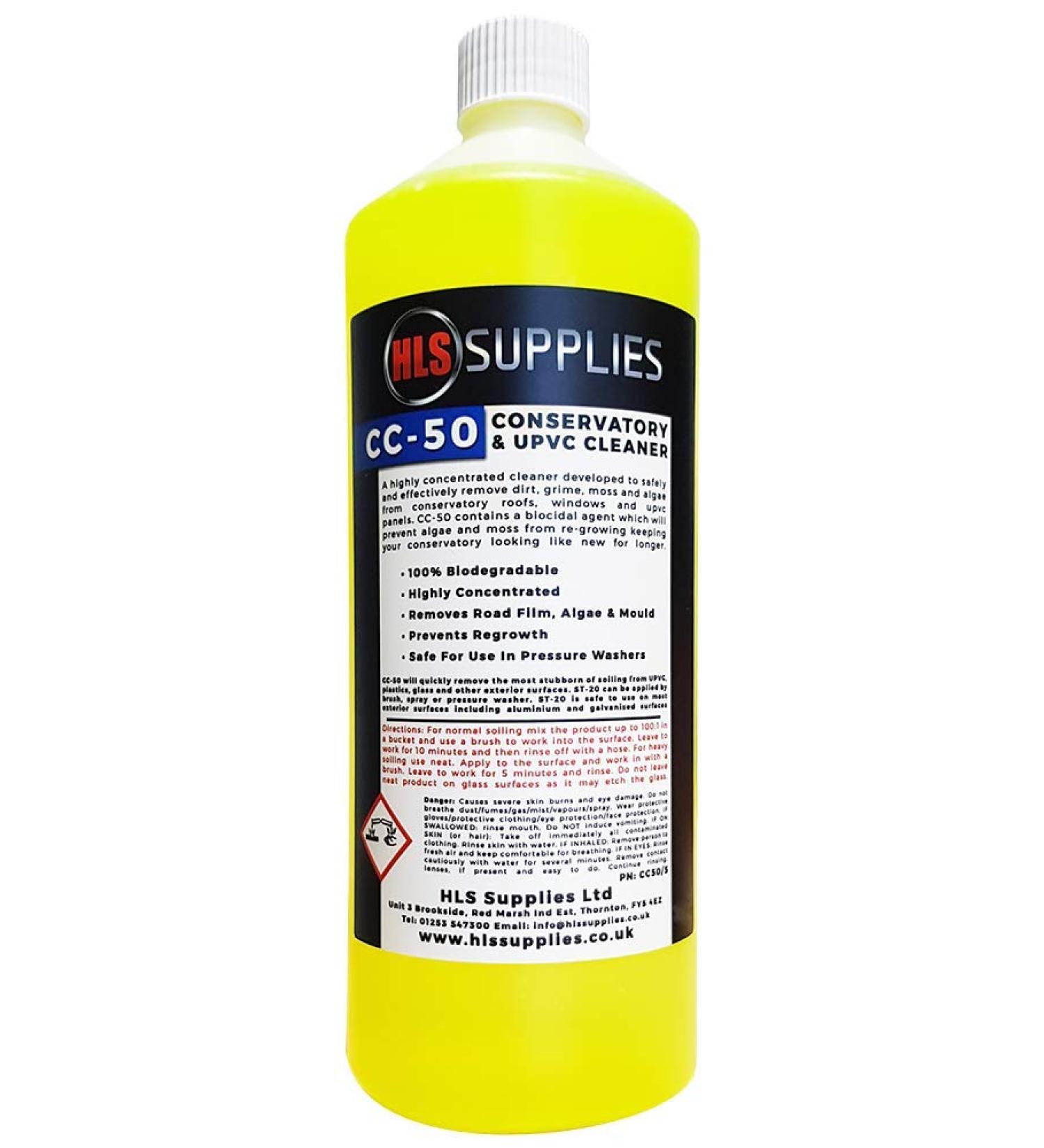 CC-50 Conservatory & UPVC Cleaner & Protector 1L