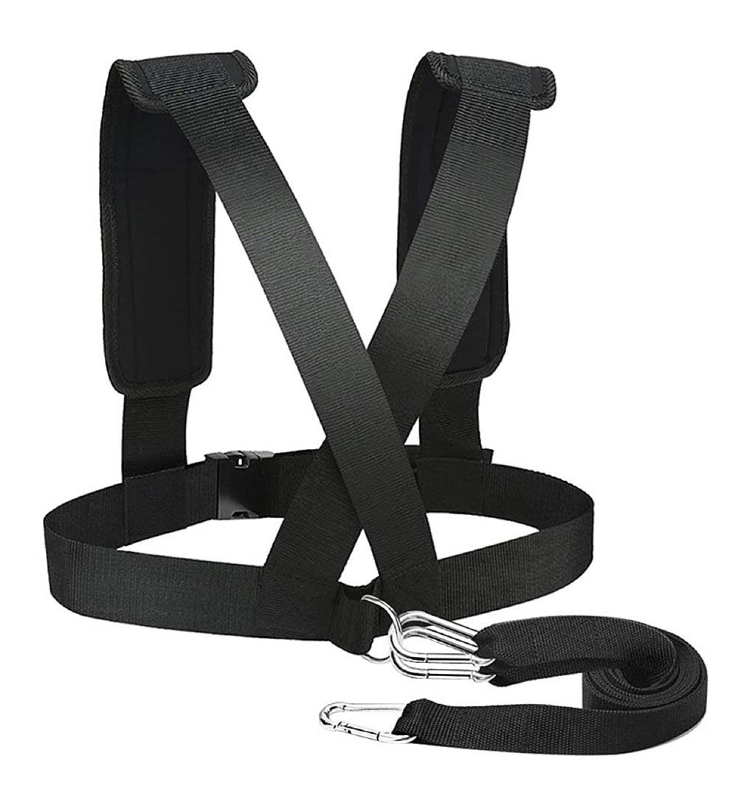Adjustable Training Belt - Resistance Elastic Belt for Running Safety Training Sled Harness & Tire Pulling - Enhance Speed & Strength with Resistance Bands - Buy Online on GoSupps.com
