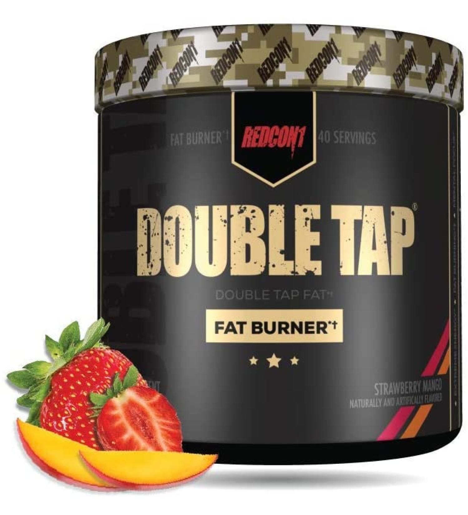 REDCON1 Double Tap Keto Fat Burner - Strawberry Mango | 40 Servings - Buy Online on GoSupps.com
